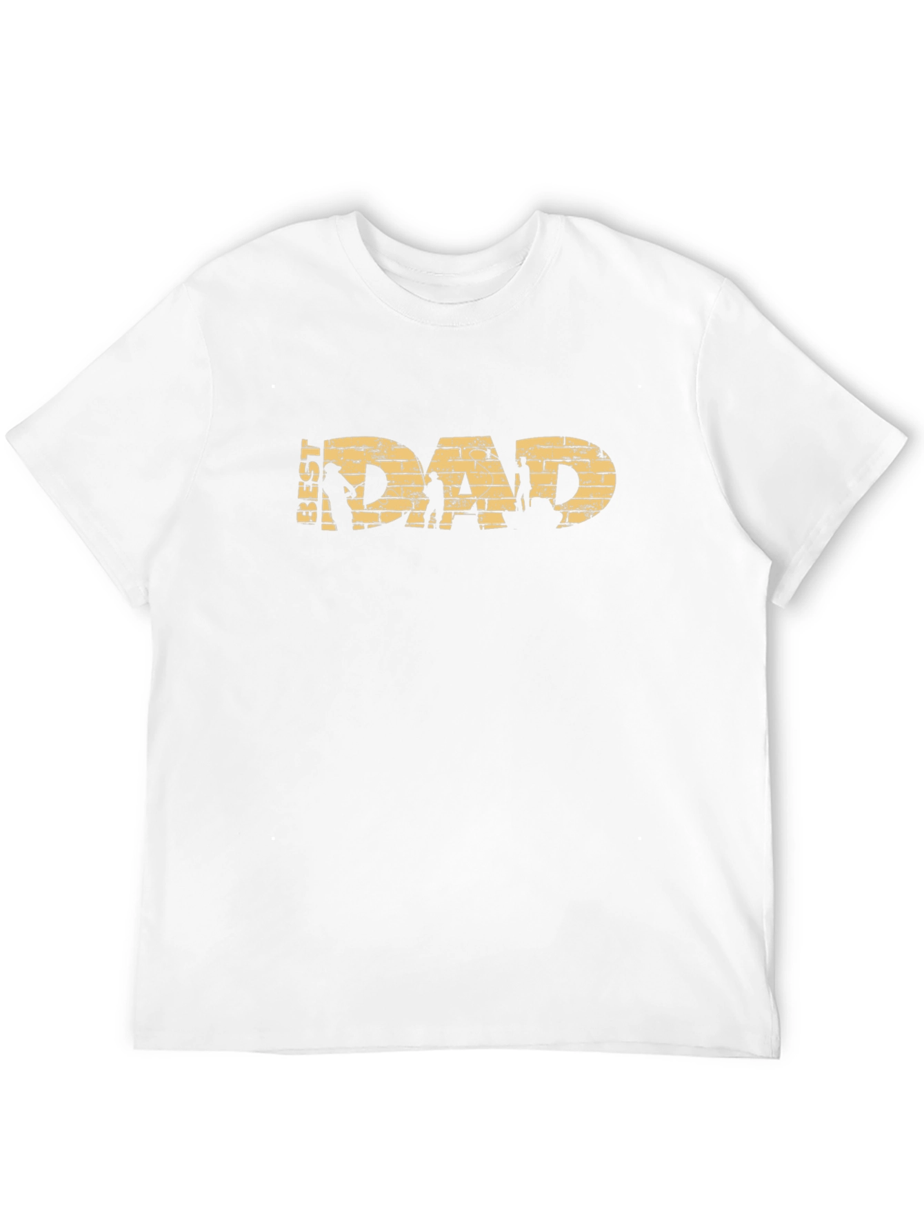 Best Dad T-Shirt - Brick Design