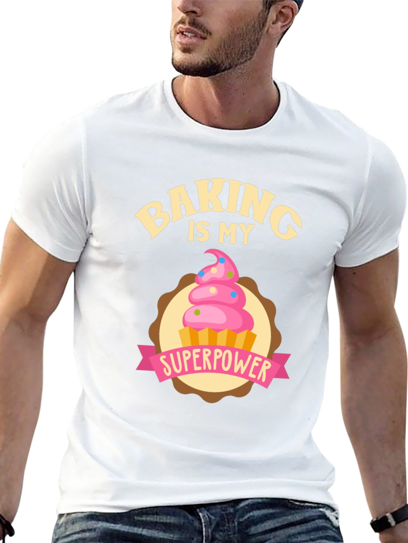 Baking is My Superpower Graphic Tee