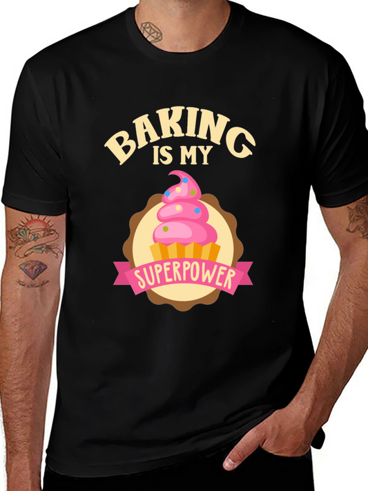 Baking is My Superpower Graphic Tee