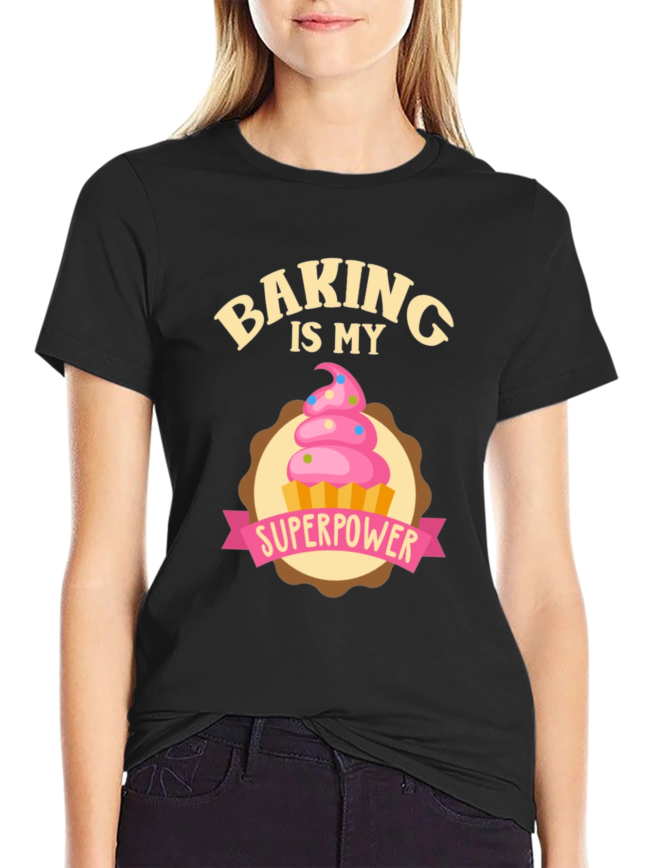 Baking is My Superpower Graphic Tee
