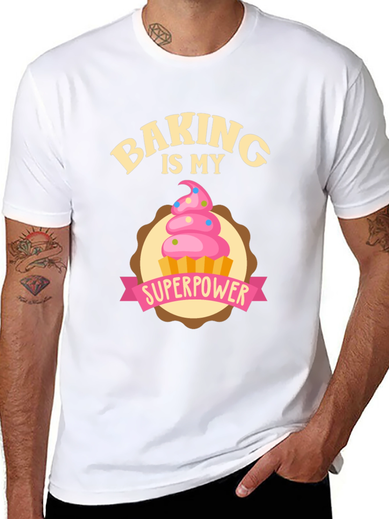 Baking is My Superpower Graphic Tee