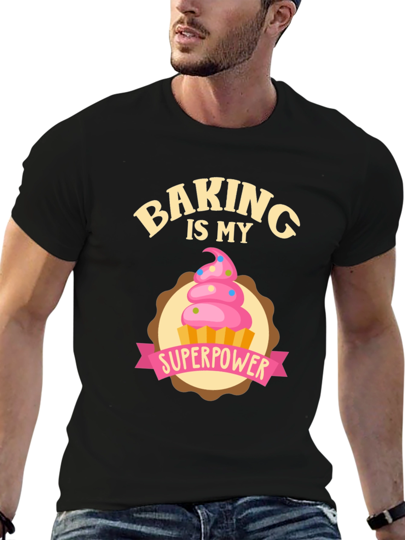 Baking is My Superpower Graphic Tee