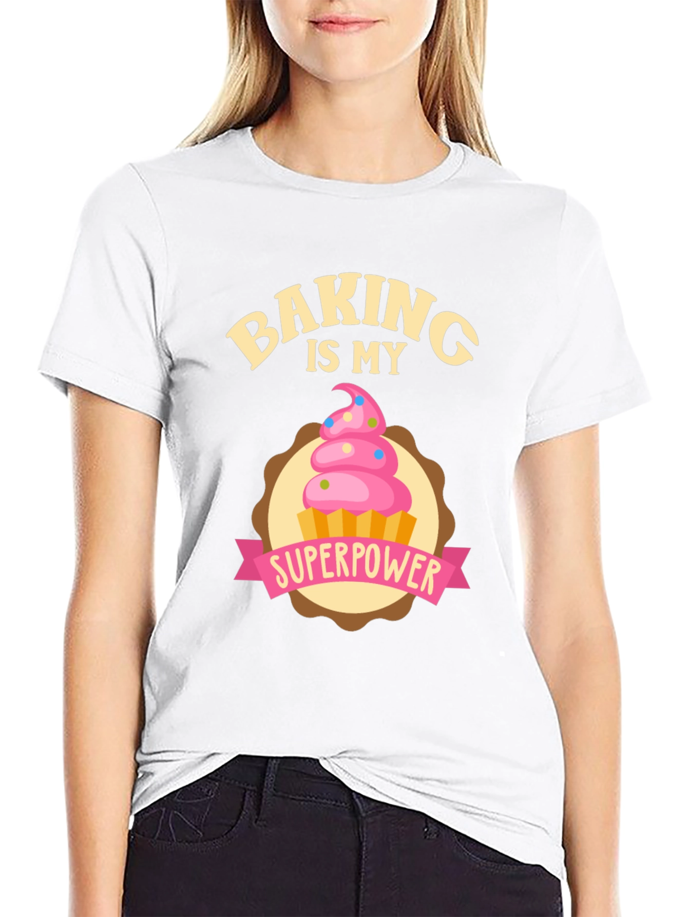 Baking is My Superpower Graphic Tee