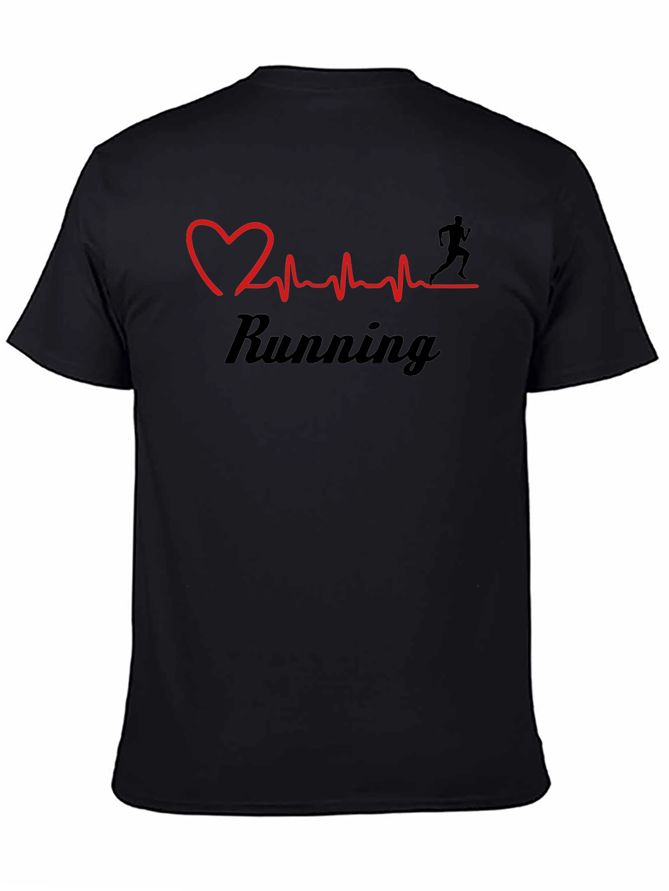 Running Heartbeat Graphic Tee
