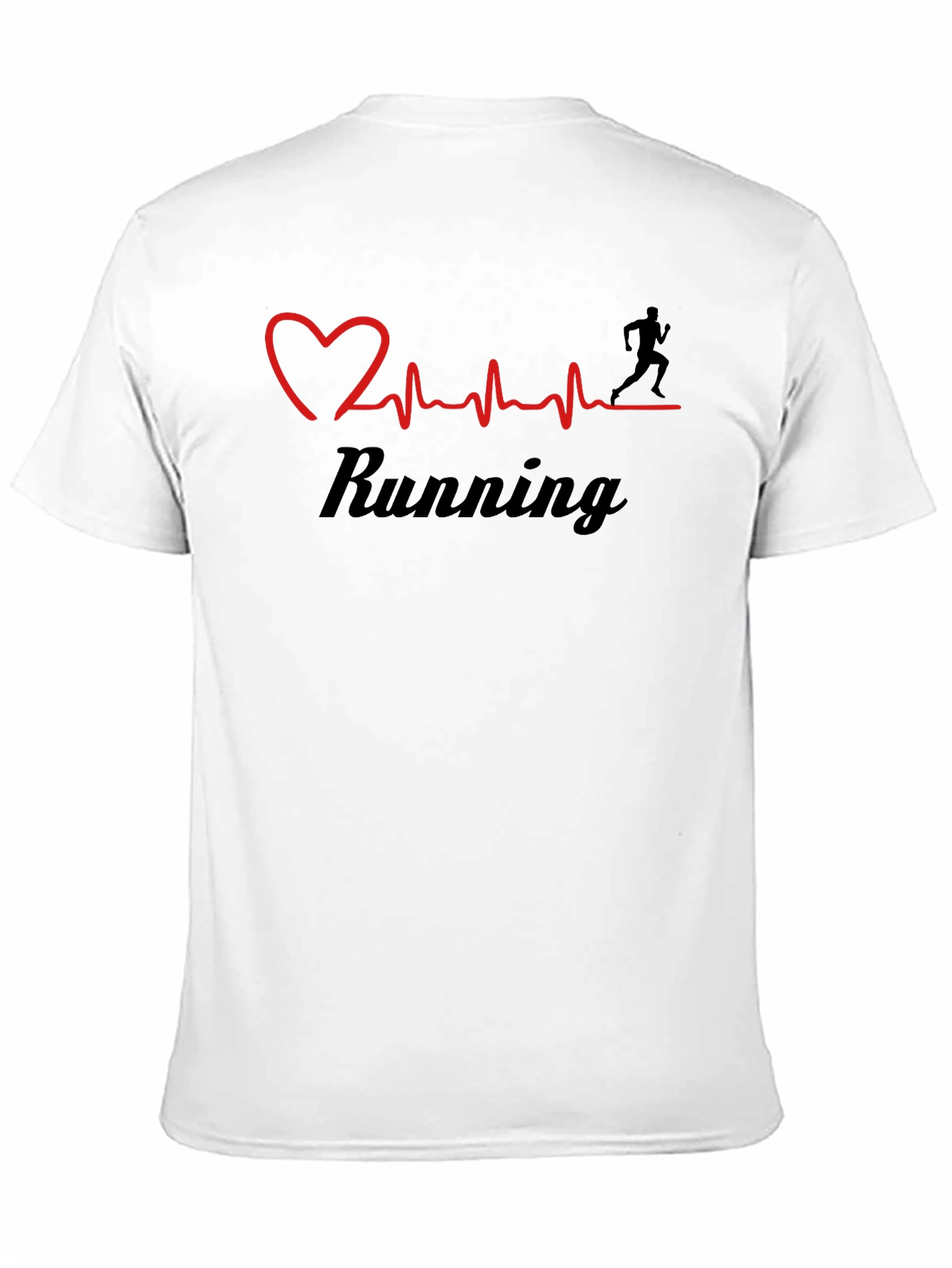 Running Heartbeat Graphic Tee