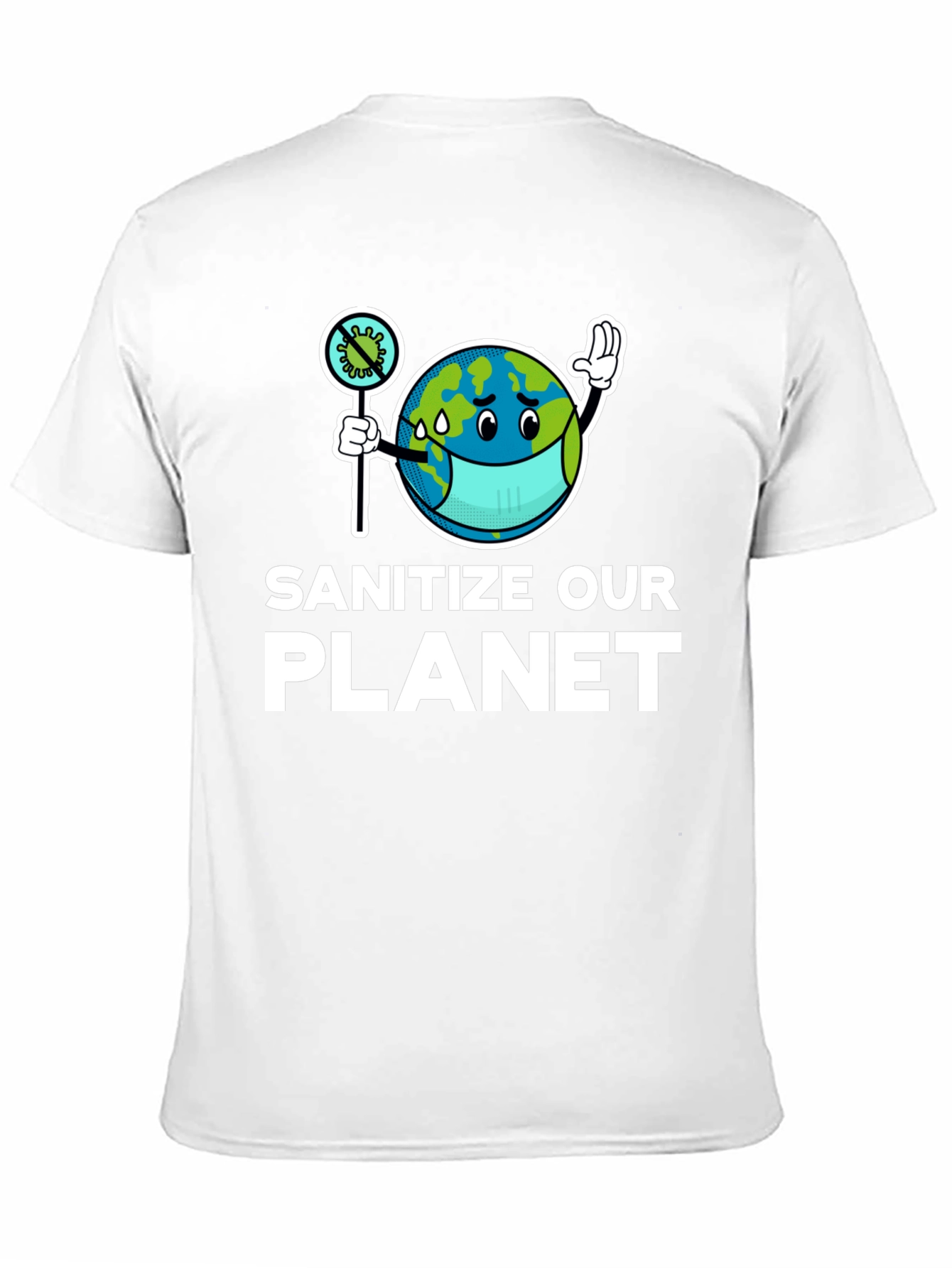 Sanitize Our Planet Graphic Tee