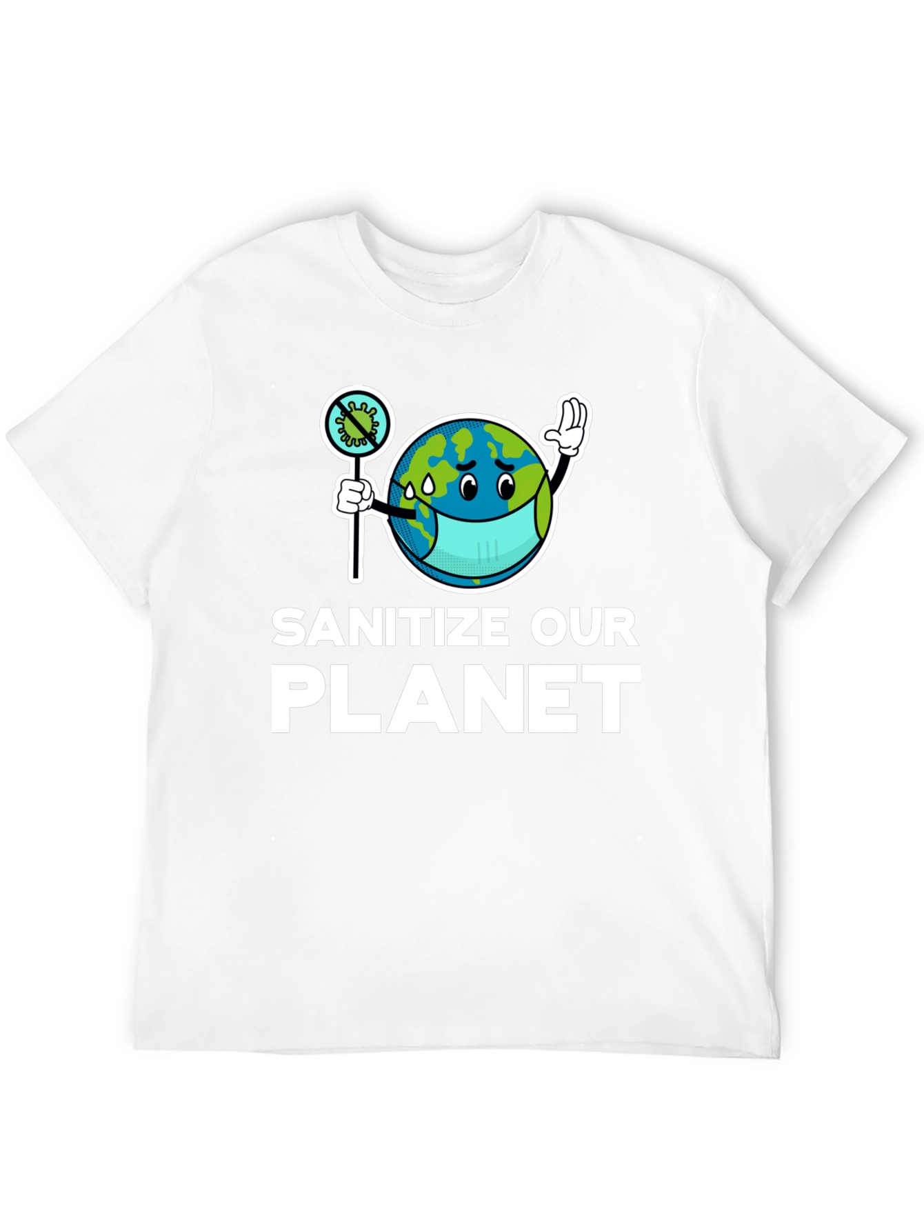 Sanitize Our Planet Graphic Tee