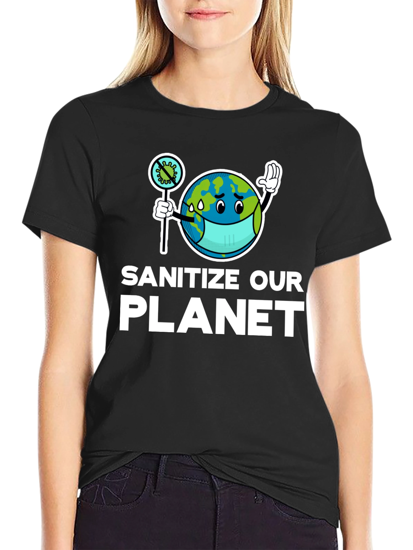 Sanitize Our Planet Graphic Tee