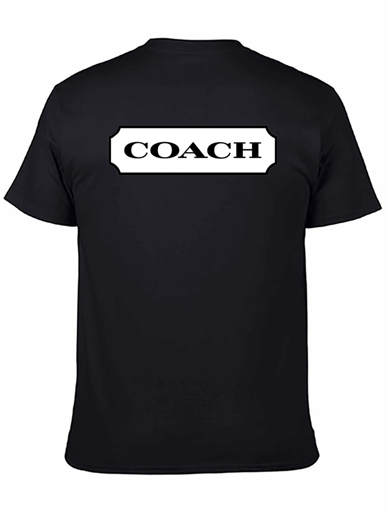 Coach Logo Black T-Shirt - Stylish & Comfortable