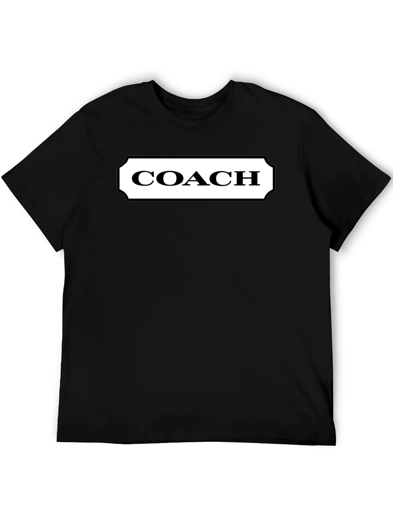 Coach Logo Black T-Shirt - Stylish & Comfortable