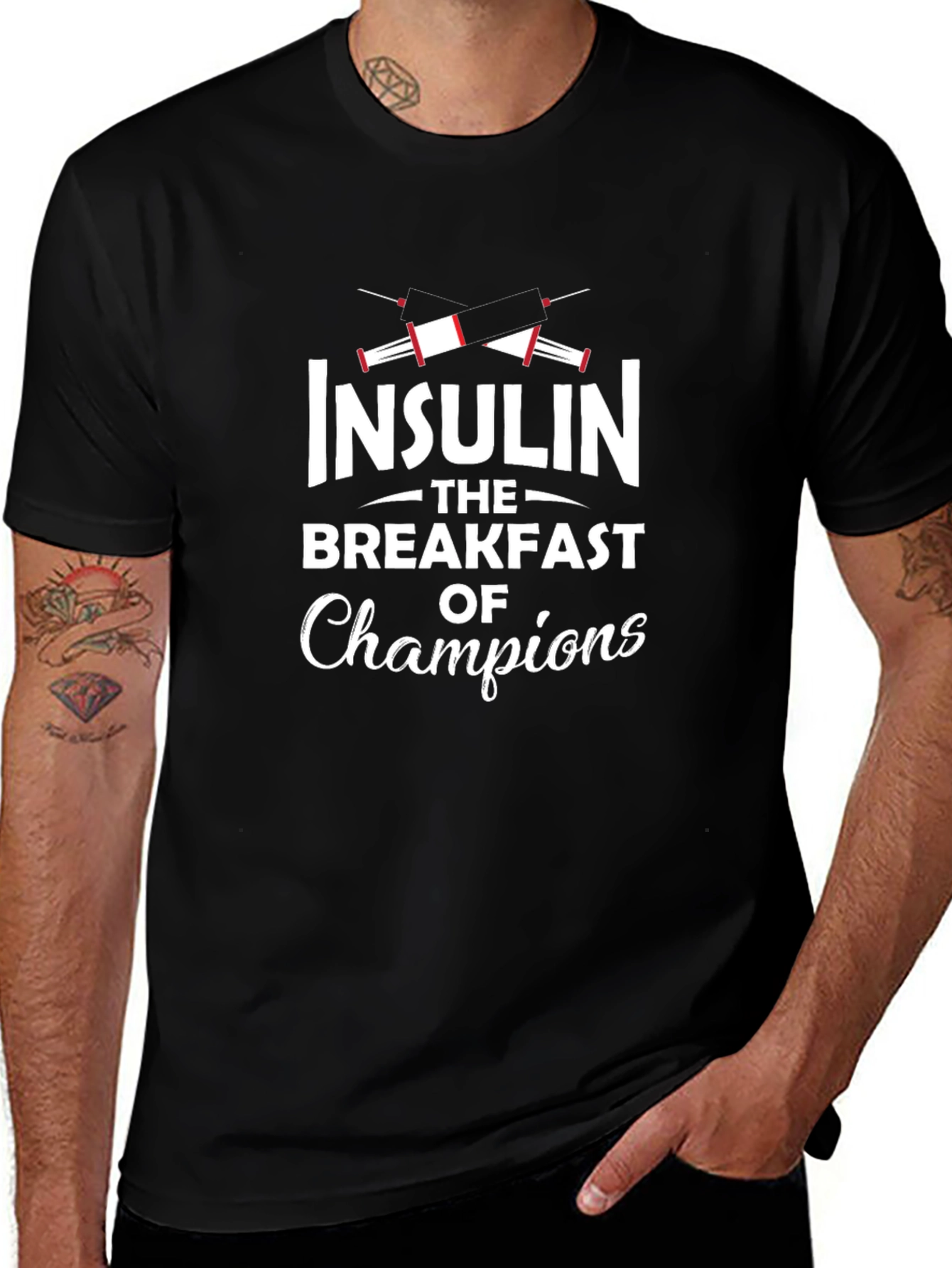 Insulin Breakfast of Champions T-Shirt