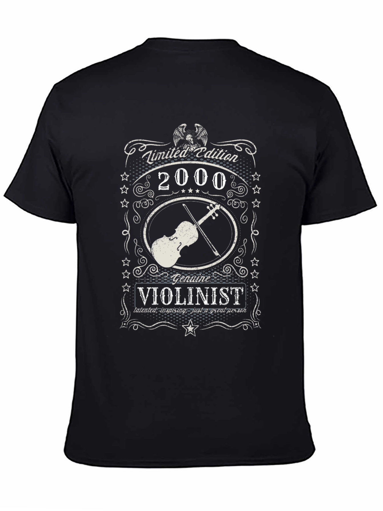 Limited Edition 2000 Violinist Black T-Shirt