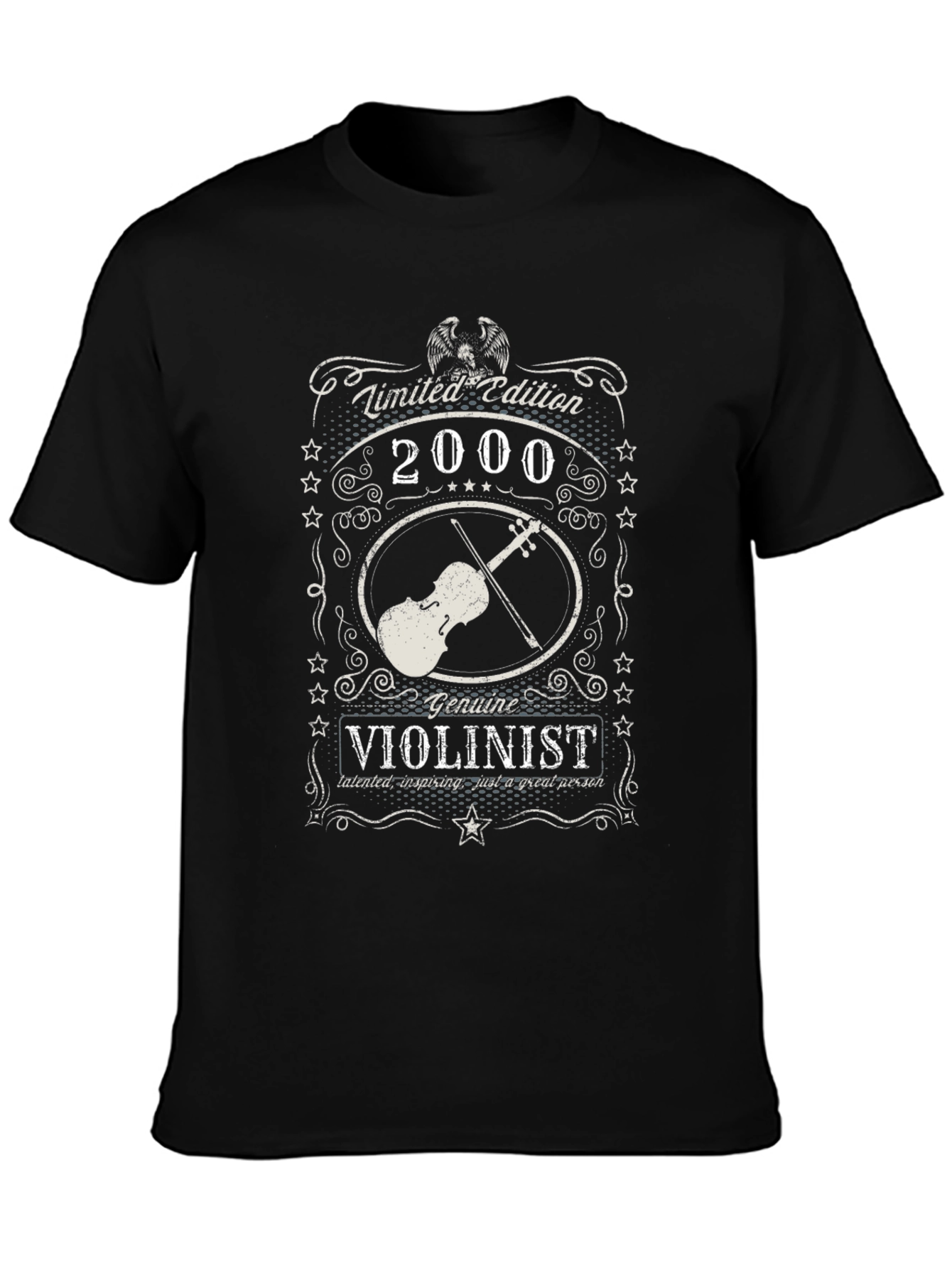 Limited Edition 2000 Violinist Black T-Shirt