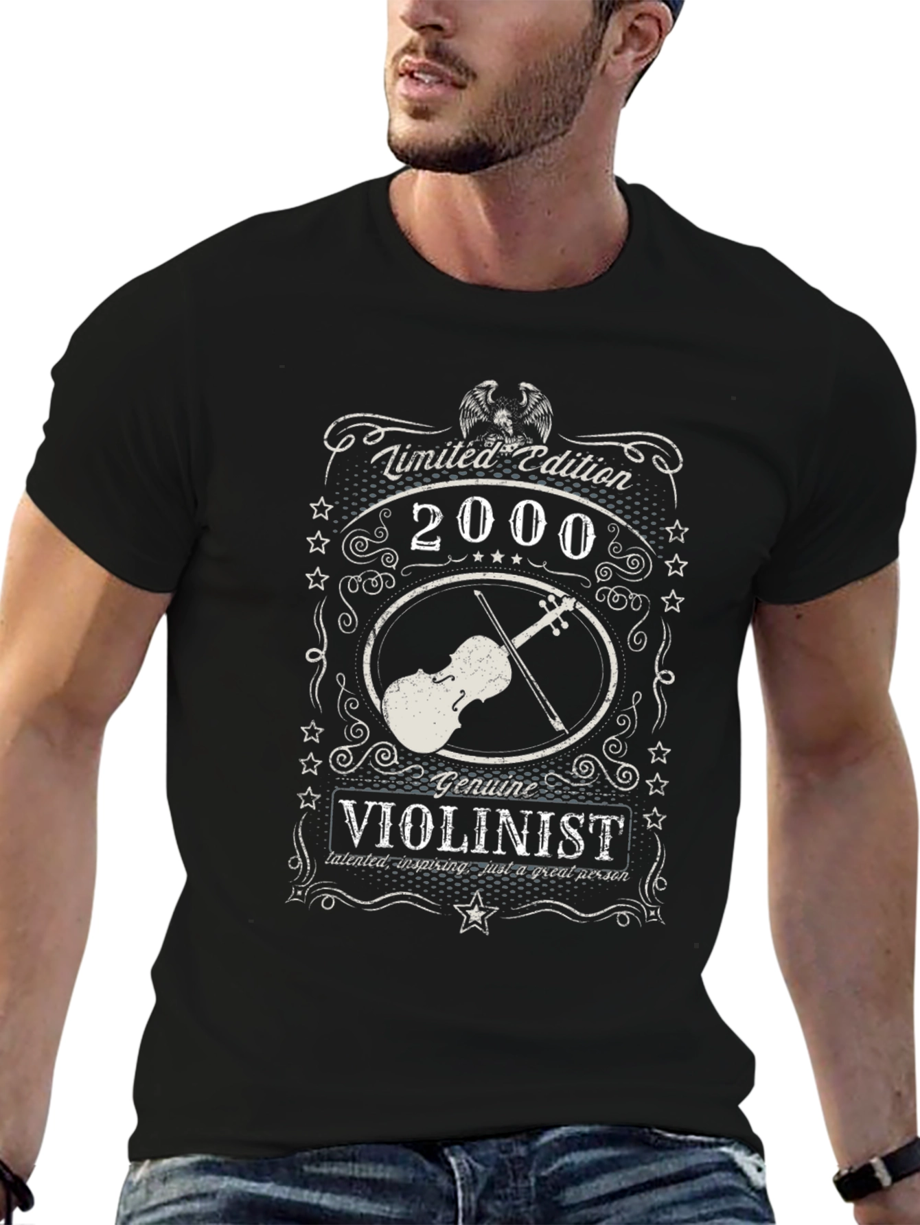 Limited Edition 2000 Violinist Black T-Shirt