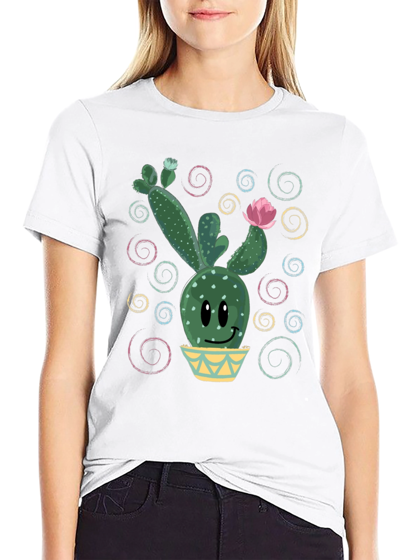 Cactus Graphic Tee - Cute Desert Plant Shirt