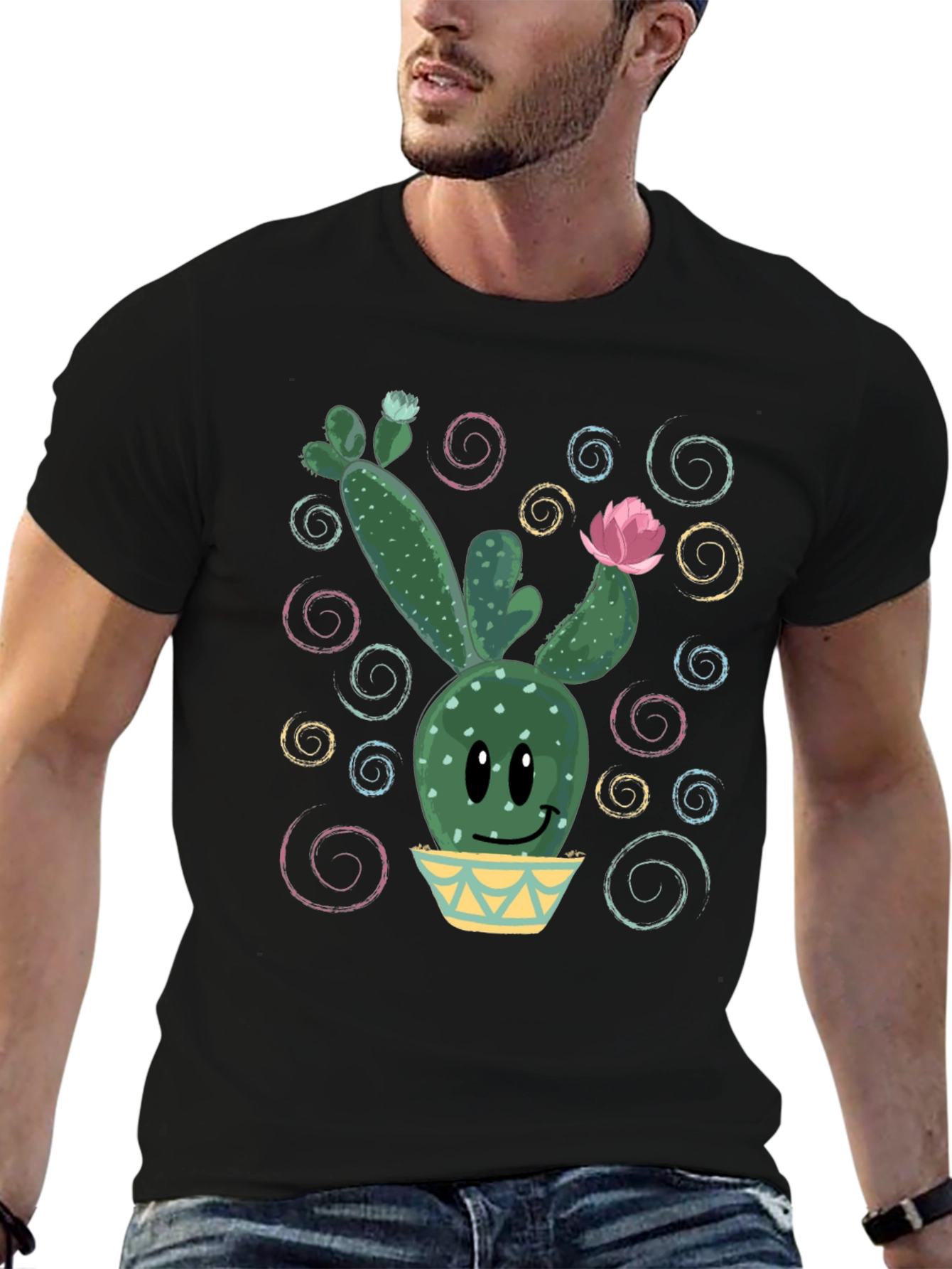 Cactus Graphic Tee - Cute Desert Plant Shirt