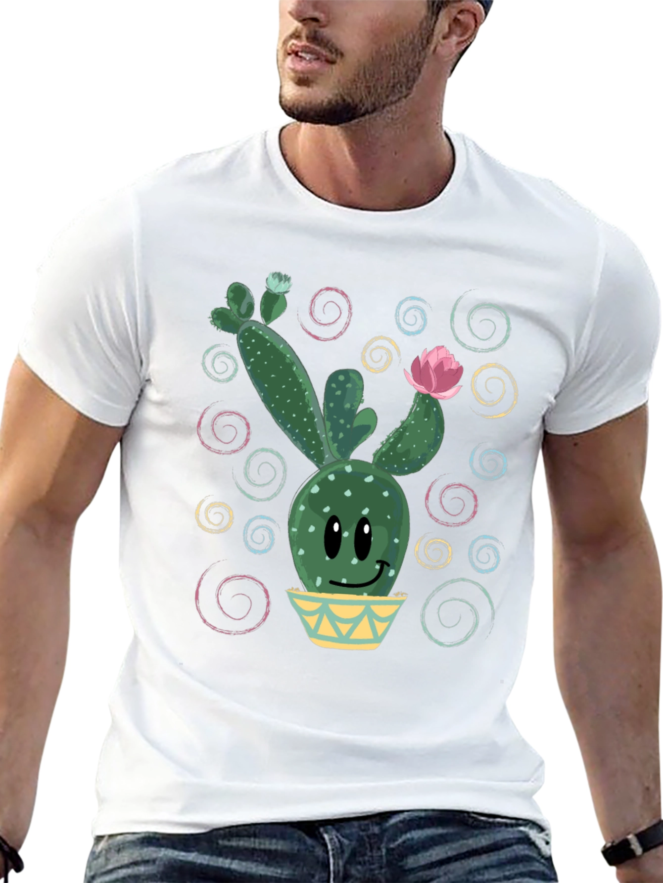 Cactus Graphic Tee - Cute Desert Plant Shirt