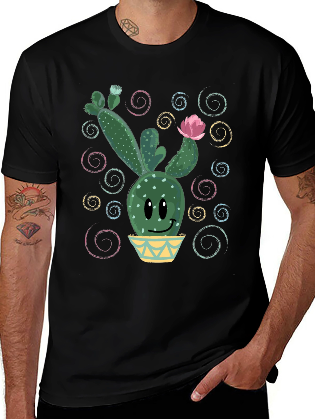 Cactus Graphic Tee - Cute Desert Plant Shirt