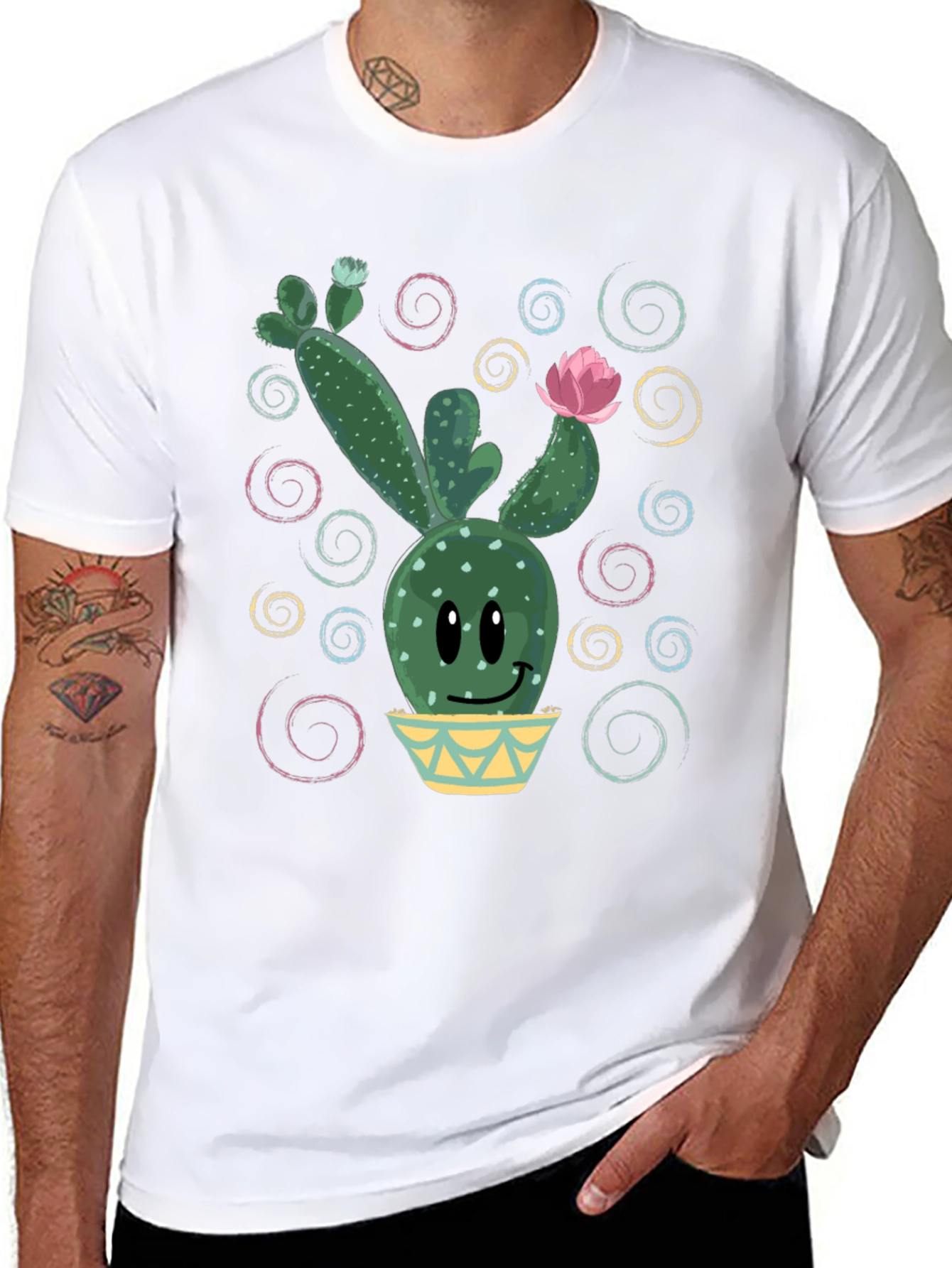 Cactus Graphic Tee - Cute Desert Plant Shirt