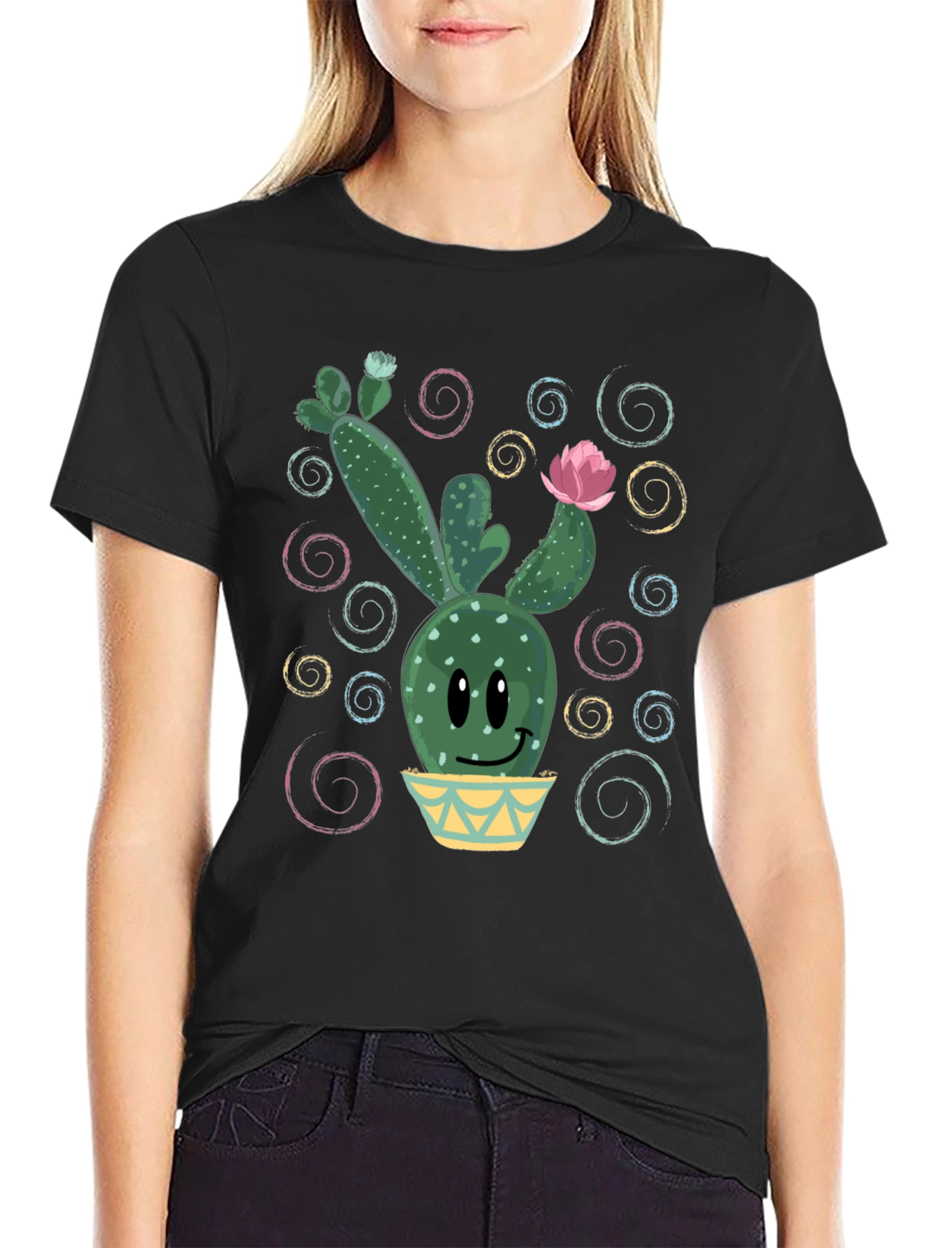 Cactus Graphic Tee - Cute Desert Plant Shirt