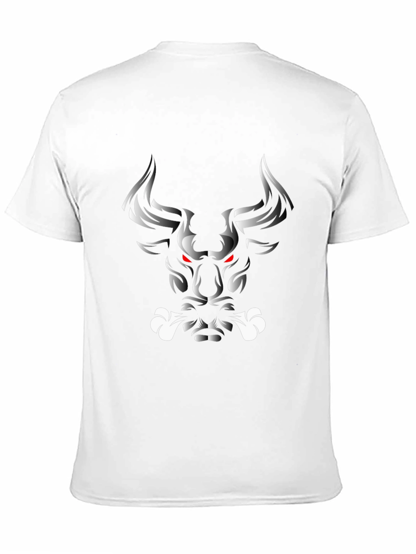 Mens Graphic Tee - Bull Design