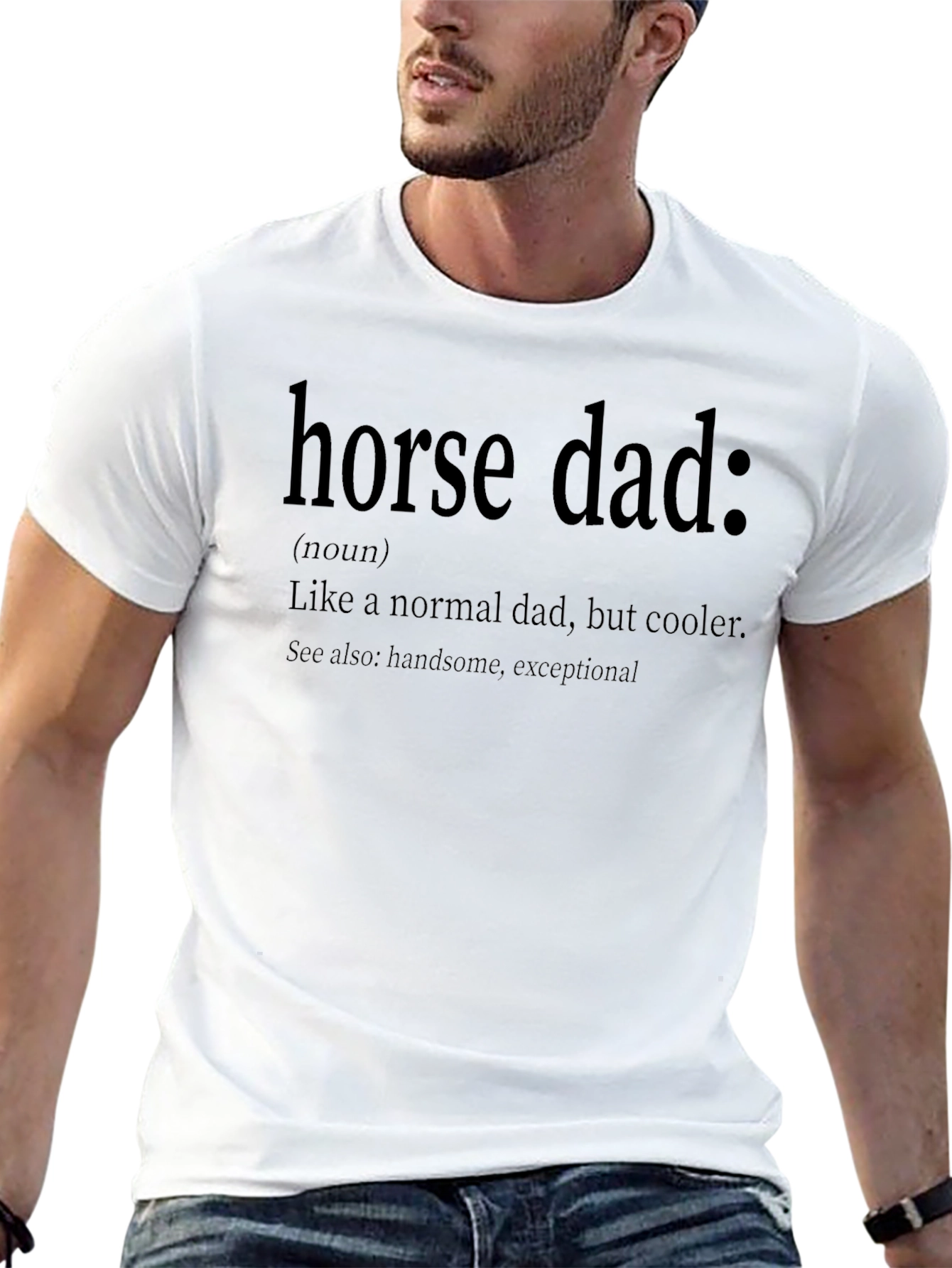 Horse Dad Definition T-Shirt