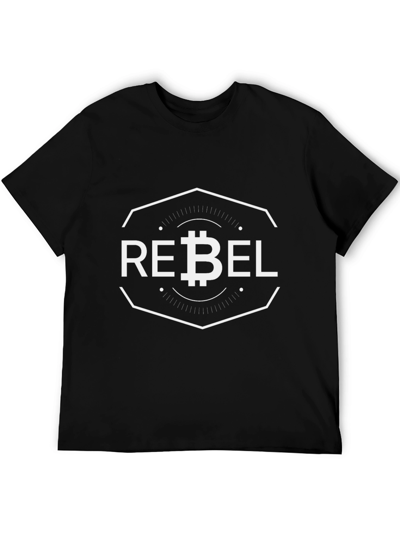 Bitcoin Rebel Graphic Tee - Crypto Enthusiast T-Shirt