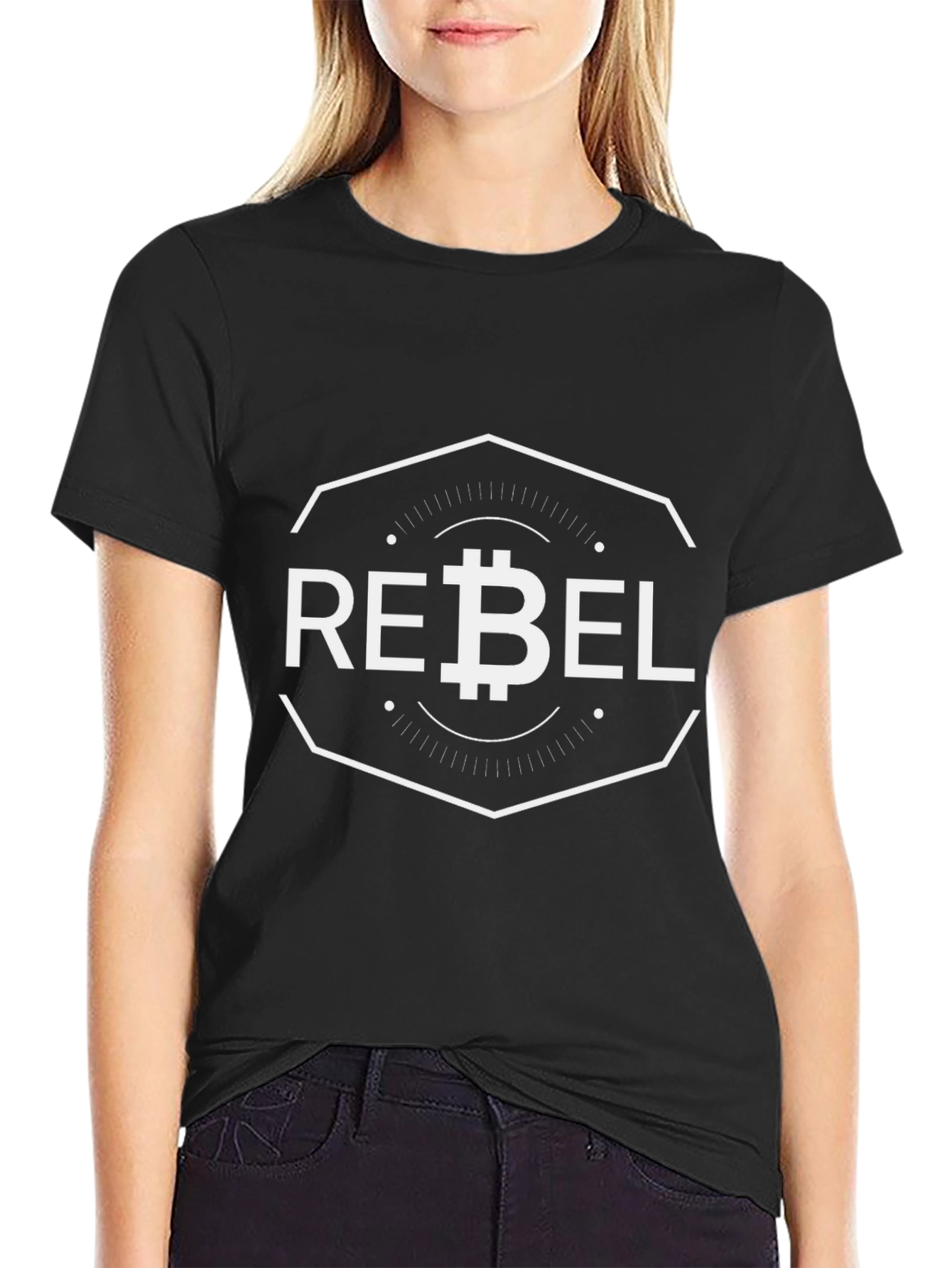 Bitcoin Rebel Graphic Tee - Crypto Enthusiast T-Shirt
