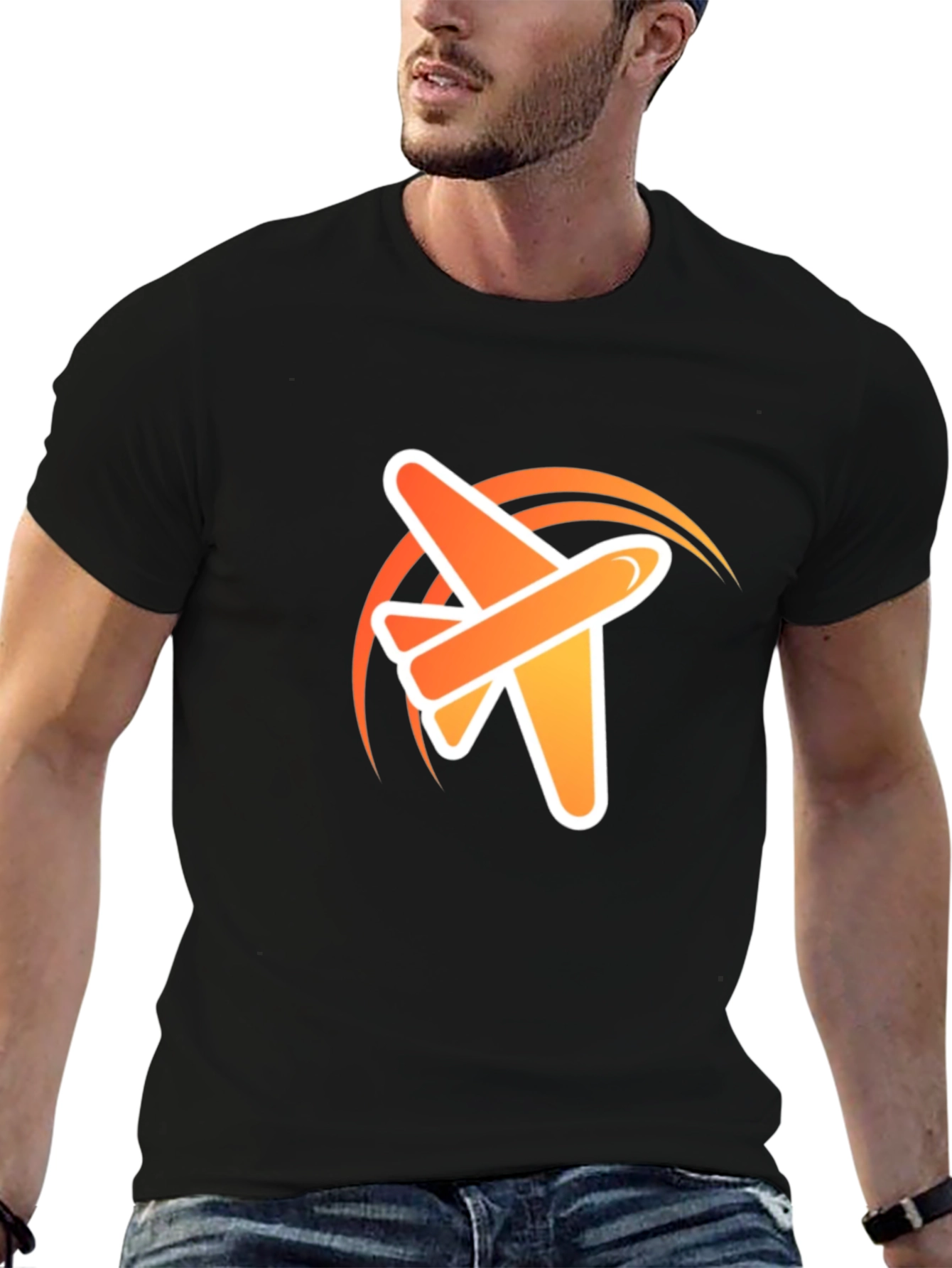 Airplane Graphic Tee - Travel Inspired Style