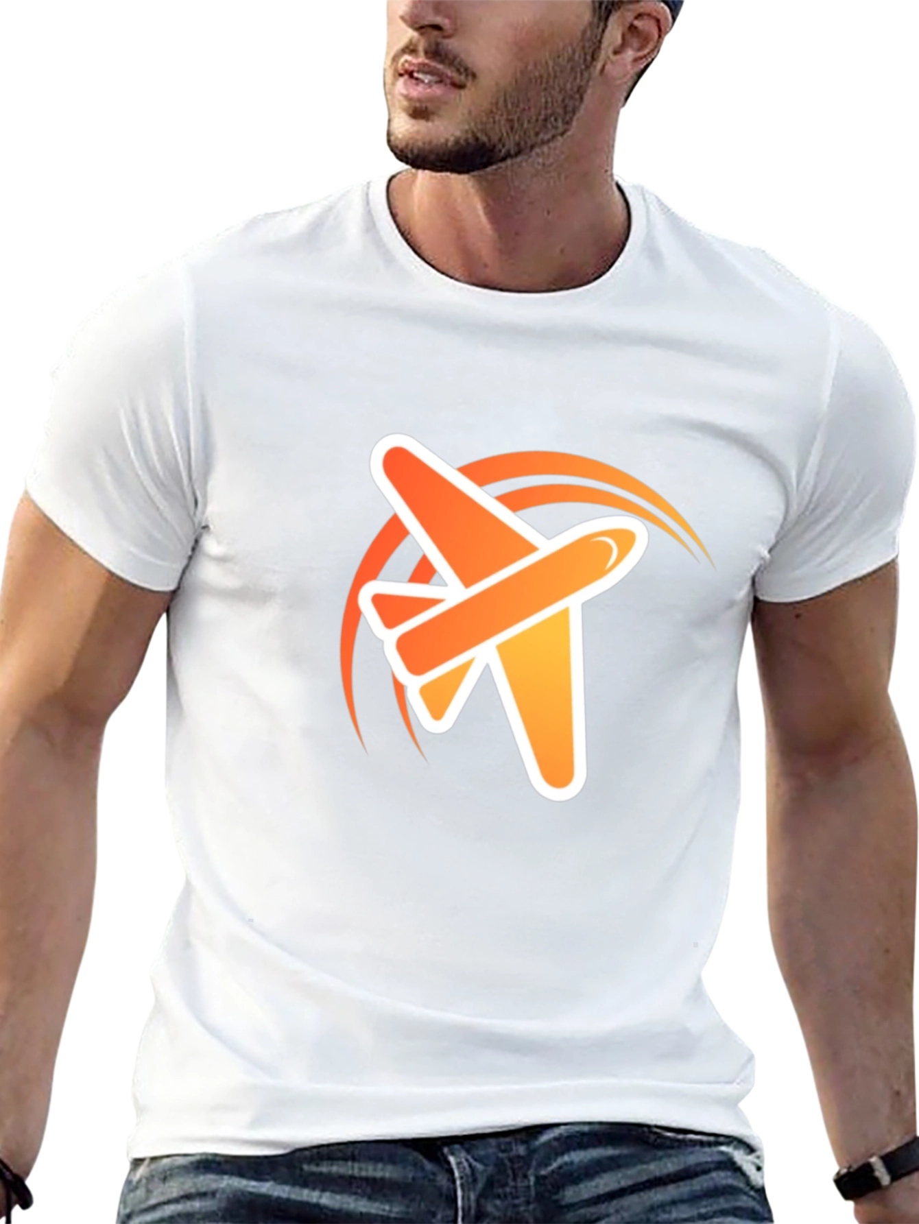 Airplane Graphic Tee - Travel Inspired Style