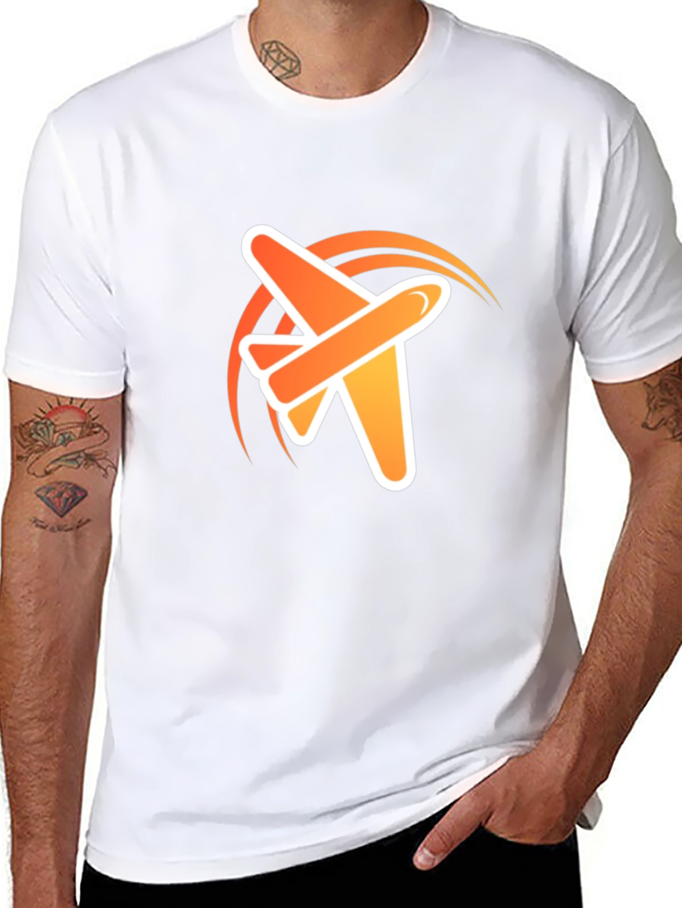 Airplane Graphic Tee - Travel Inspired Style