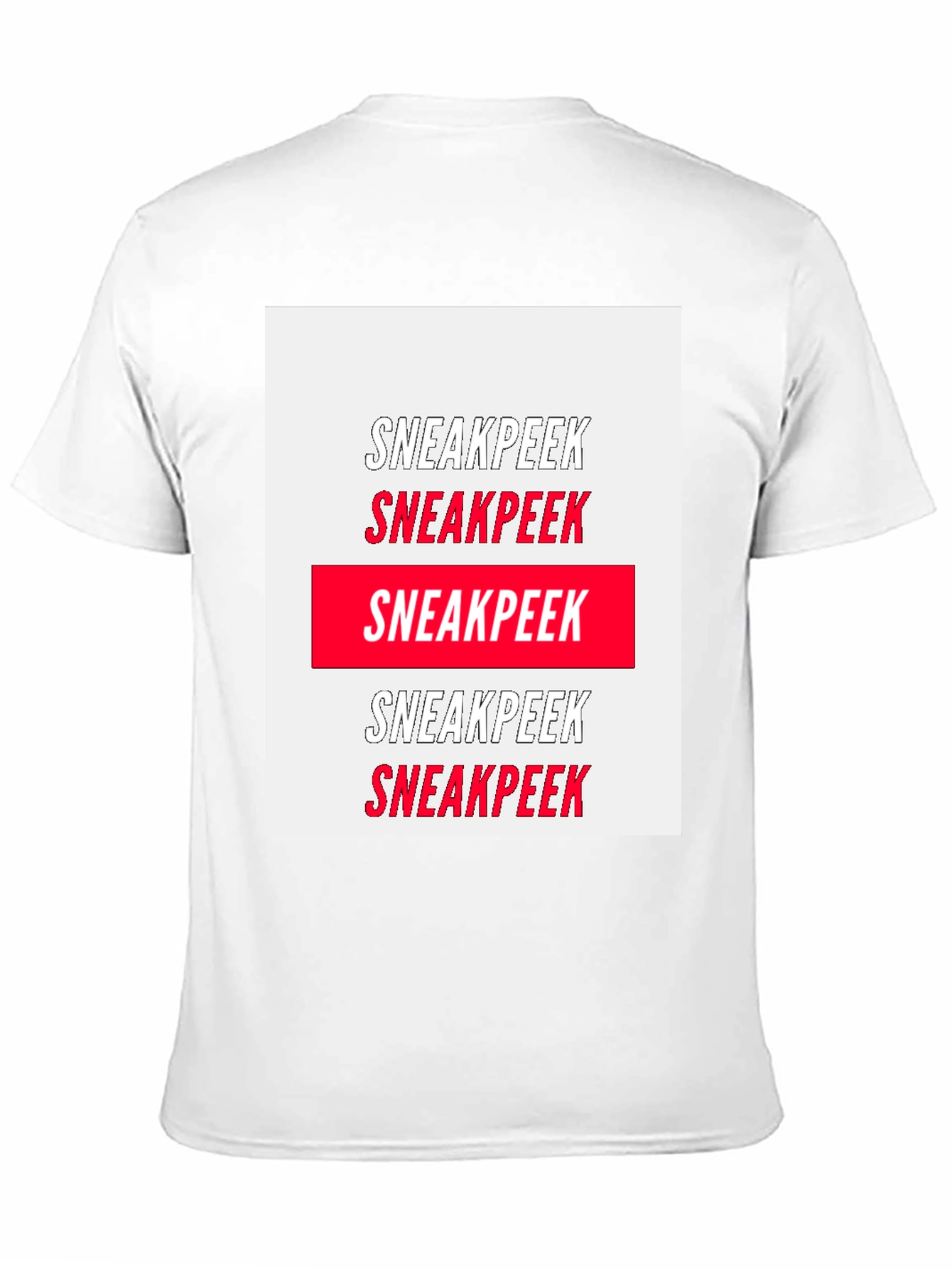 Sneakpeek Graphic Tee - Bold Statement Shirt