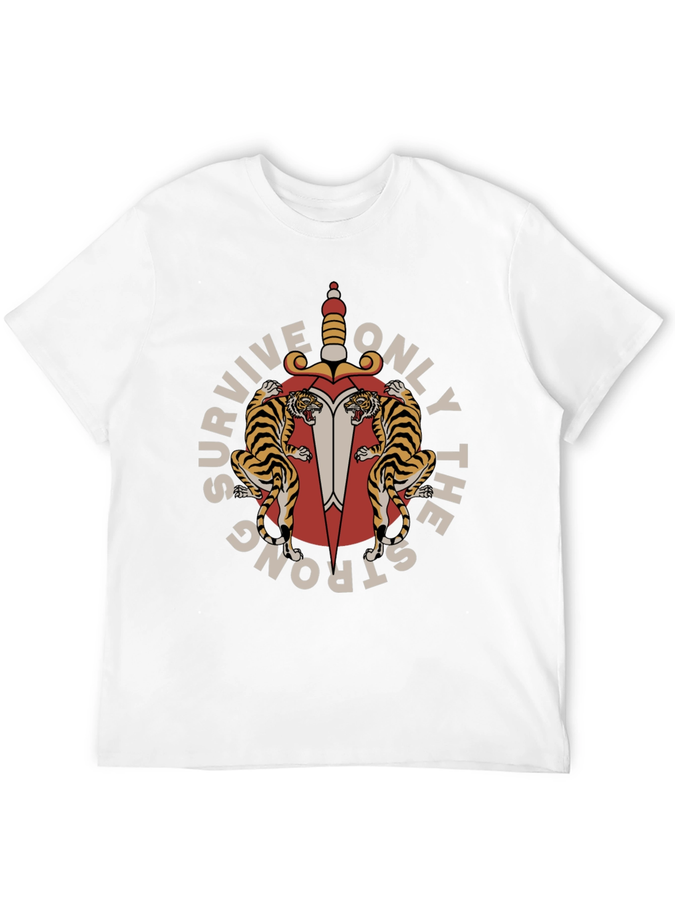 Survive Only The Strong Graphic Tee