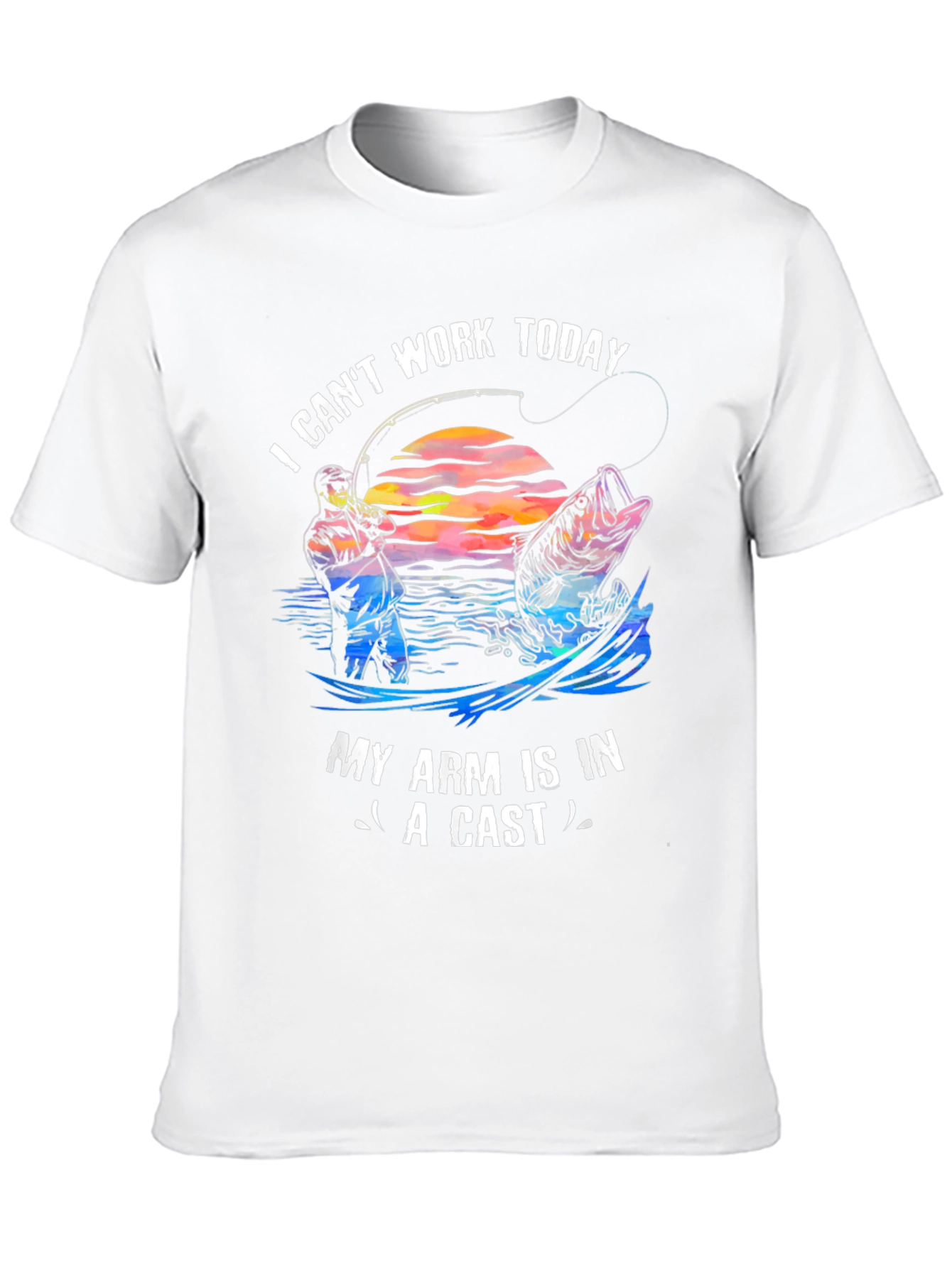 Fishing T-Shirt - I Cant Work Today