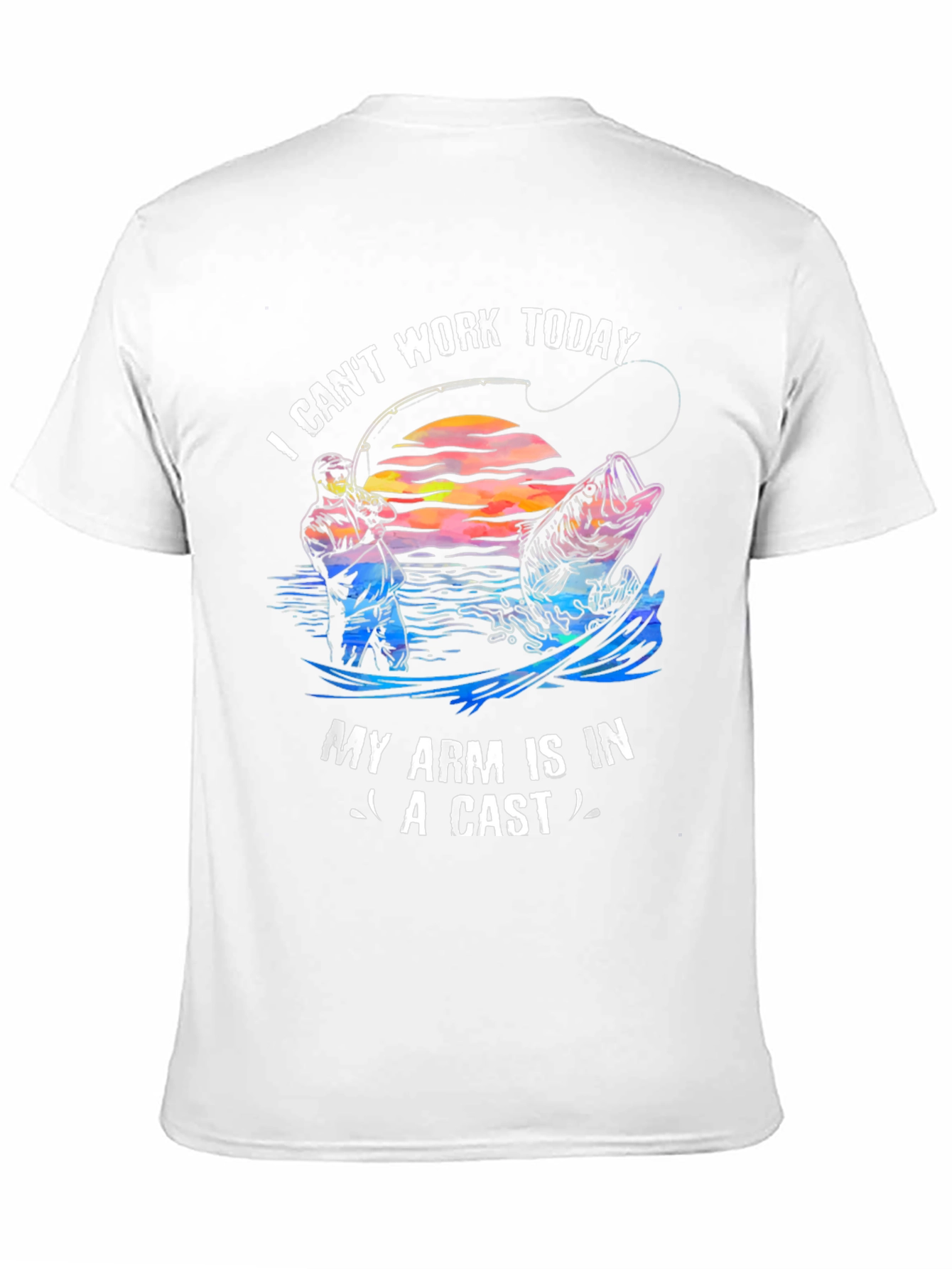 Fishing T-Shirt - I Cant Work Today