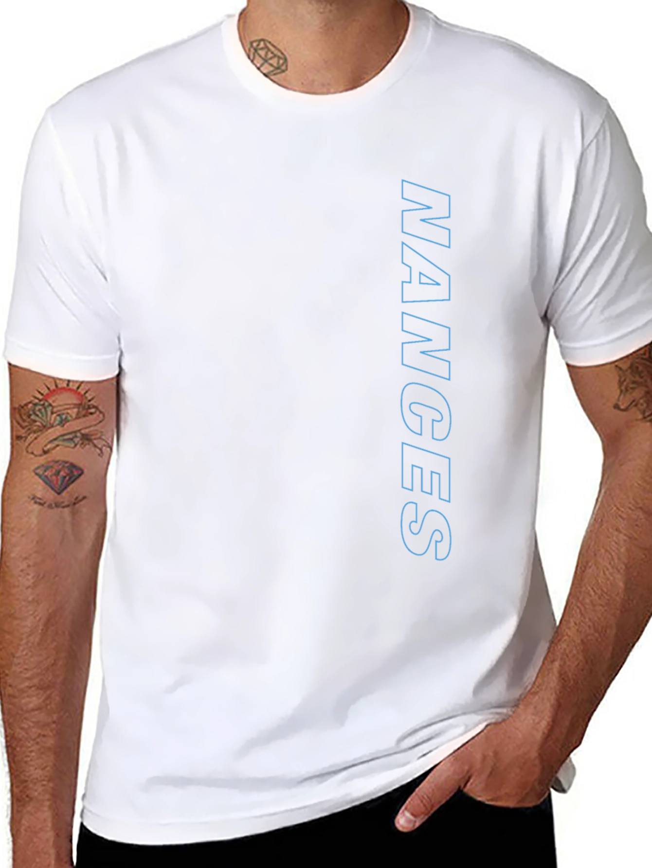 NANCES Graphic T-Shirt - Modern Casual Tee