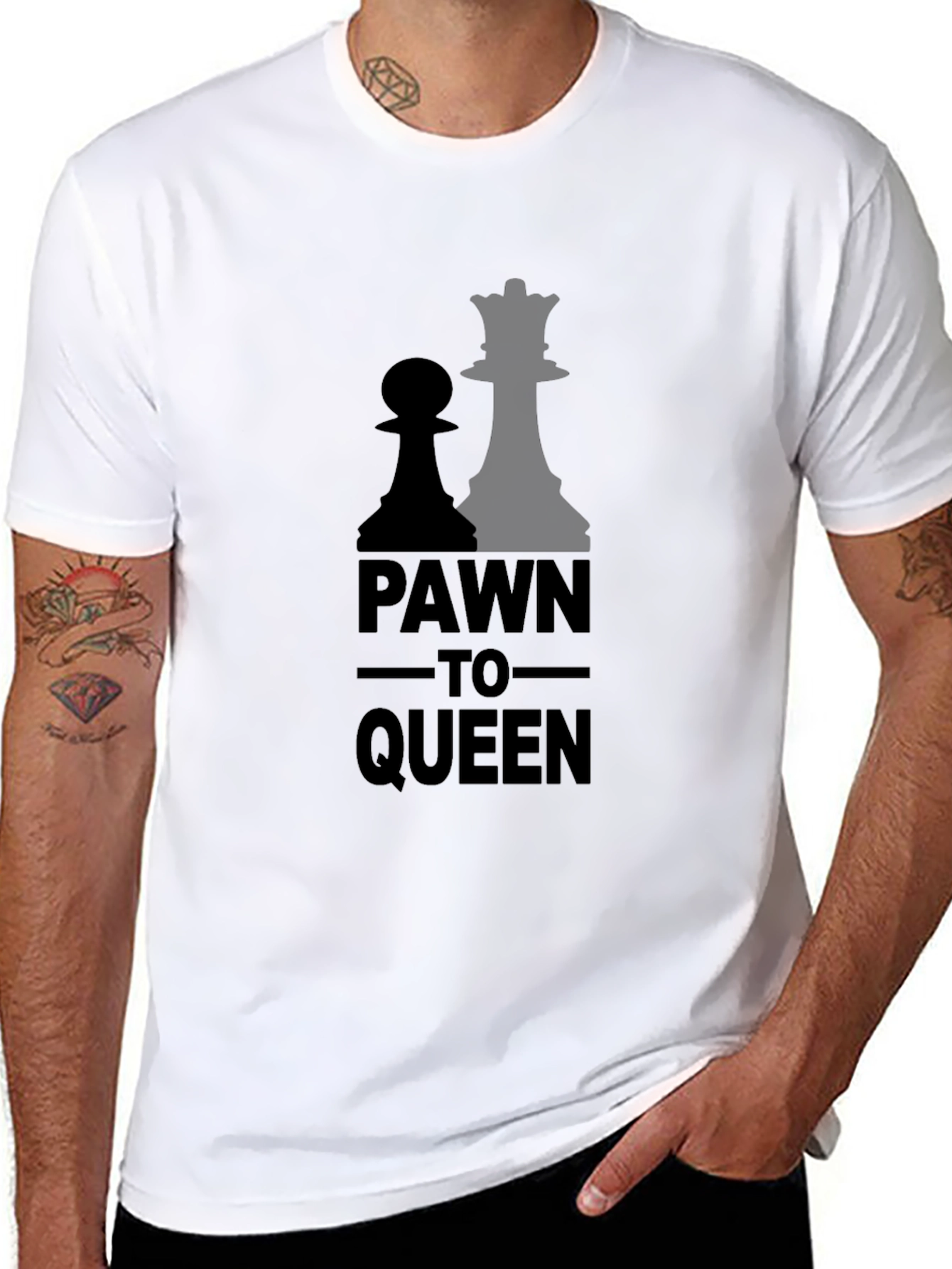 Pawn to Queen Chess T-Shirt
