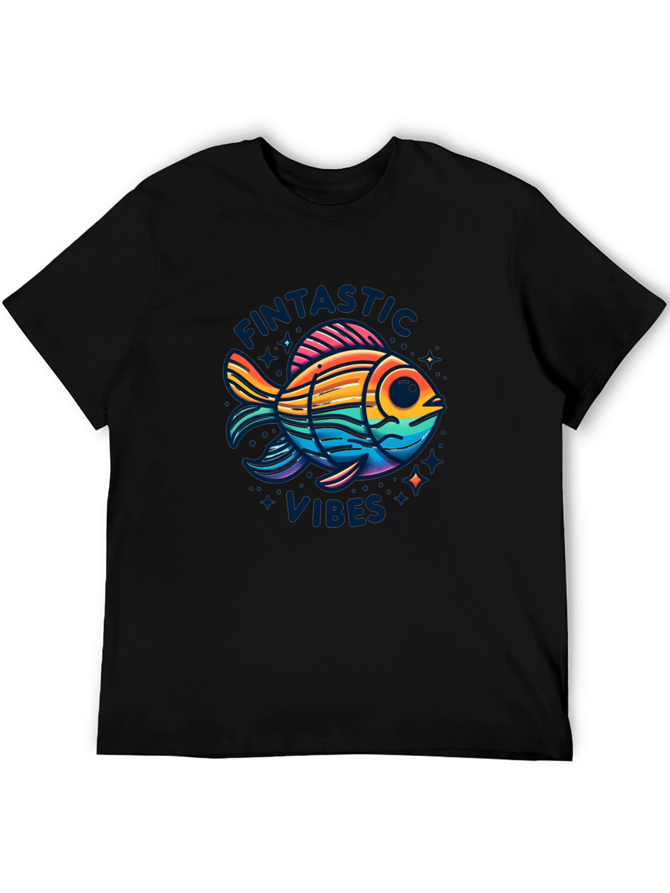 Fintastic Vibes Graphic T-Shirt