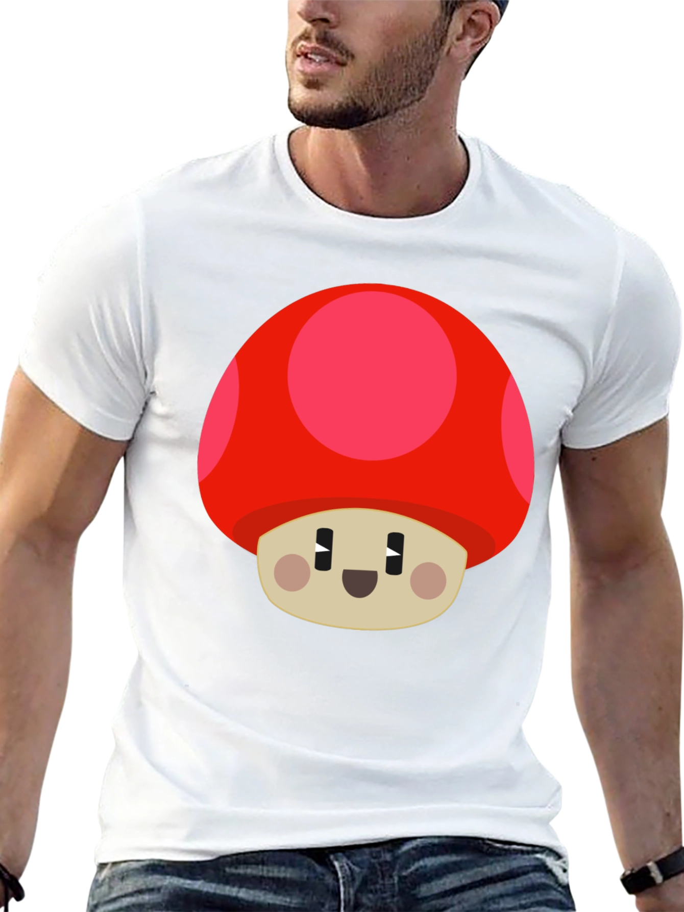 Mario Mushroom Graphic Tee