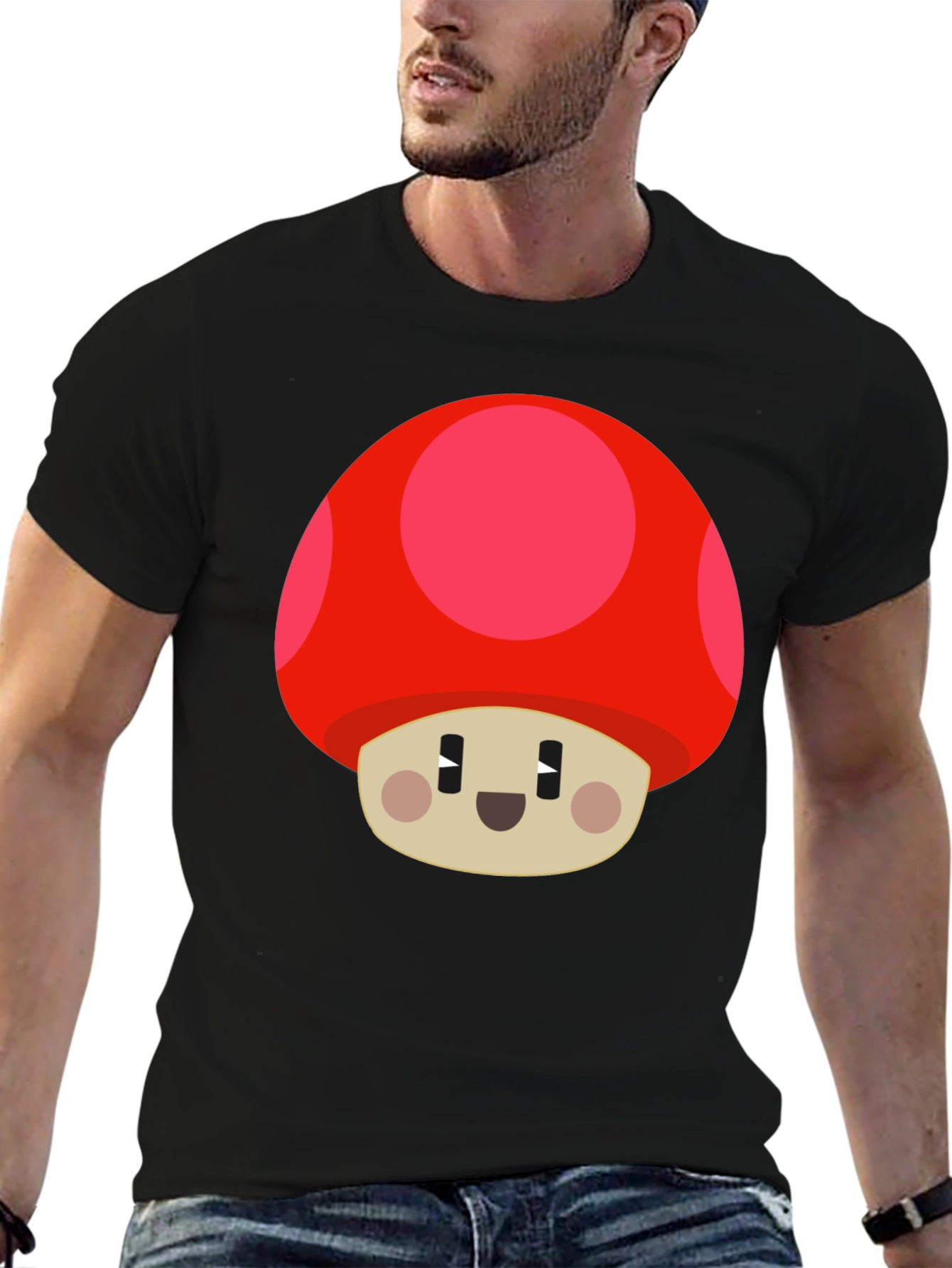 Mario Mushroom Graphic Tee