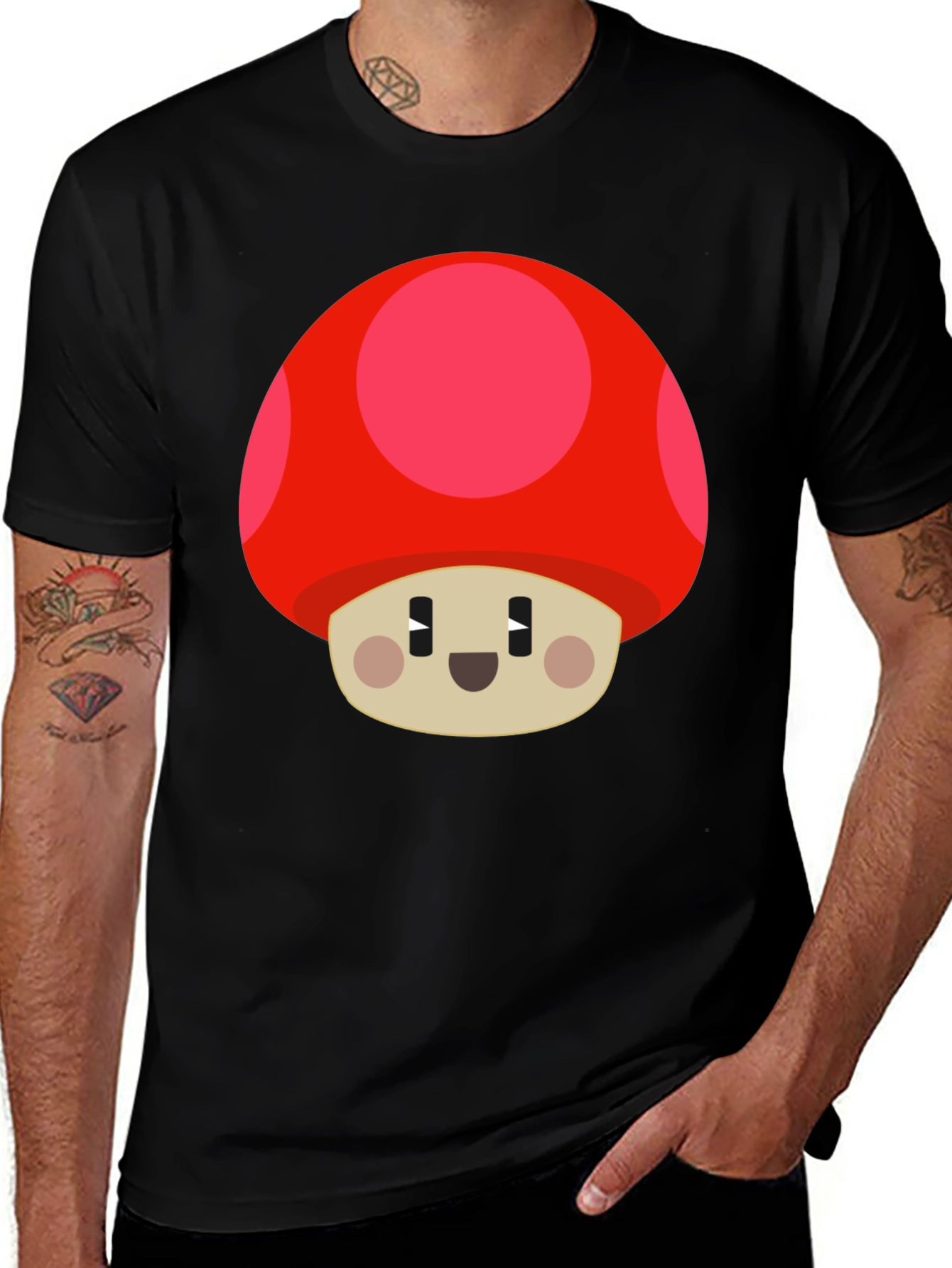 Mario Mushroom Graphic Tee