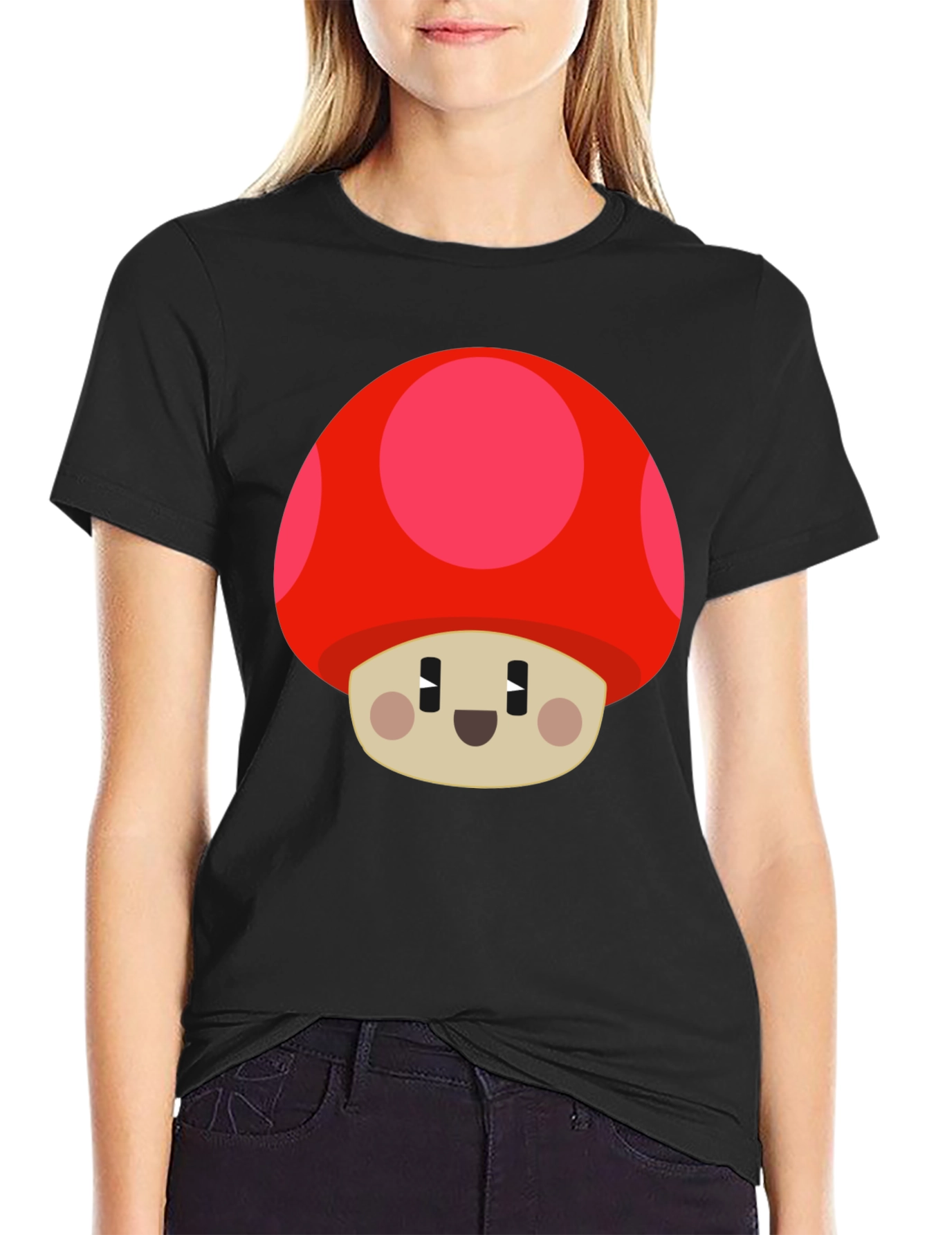 Mario Mushroom Graphic Tee