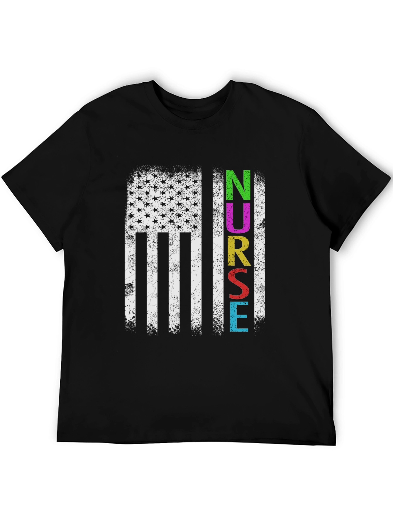 Nurse American Flag T-Shirt