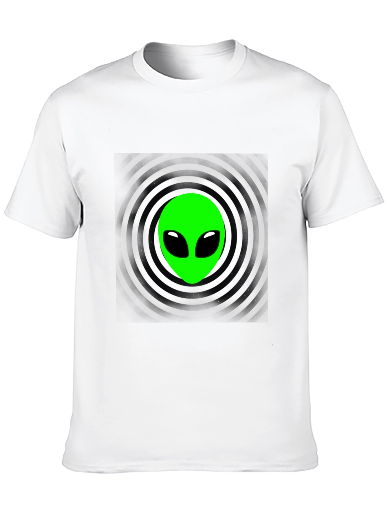 Alien Graphic T-Shirt - Black