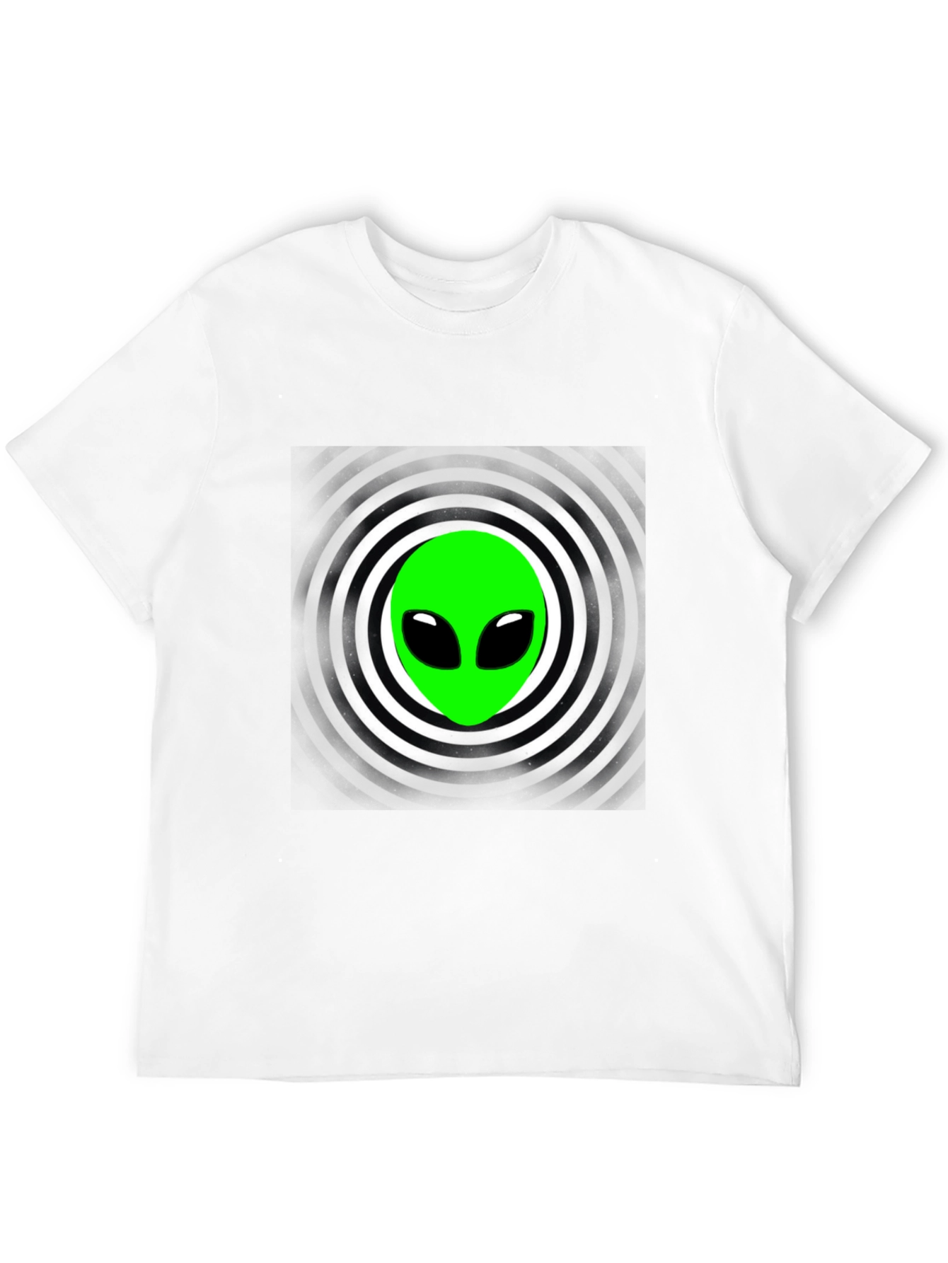 Alien Graphic T-Shirt - Black