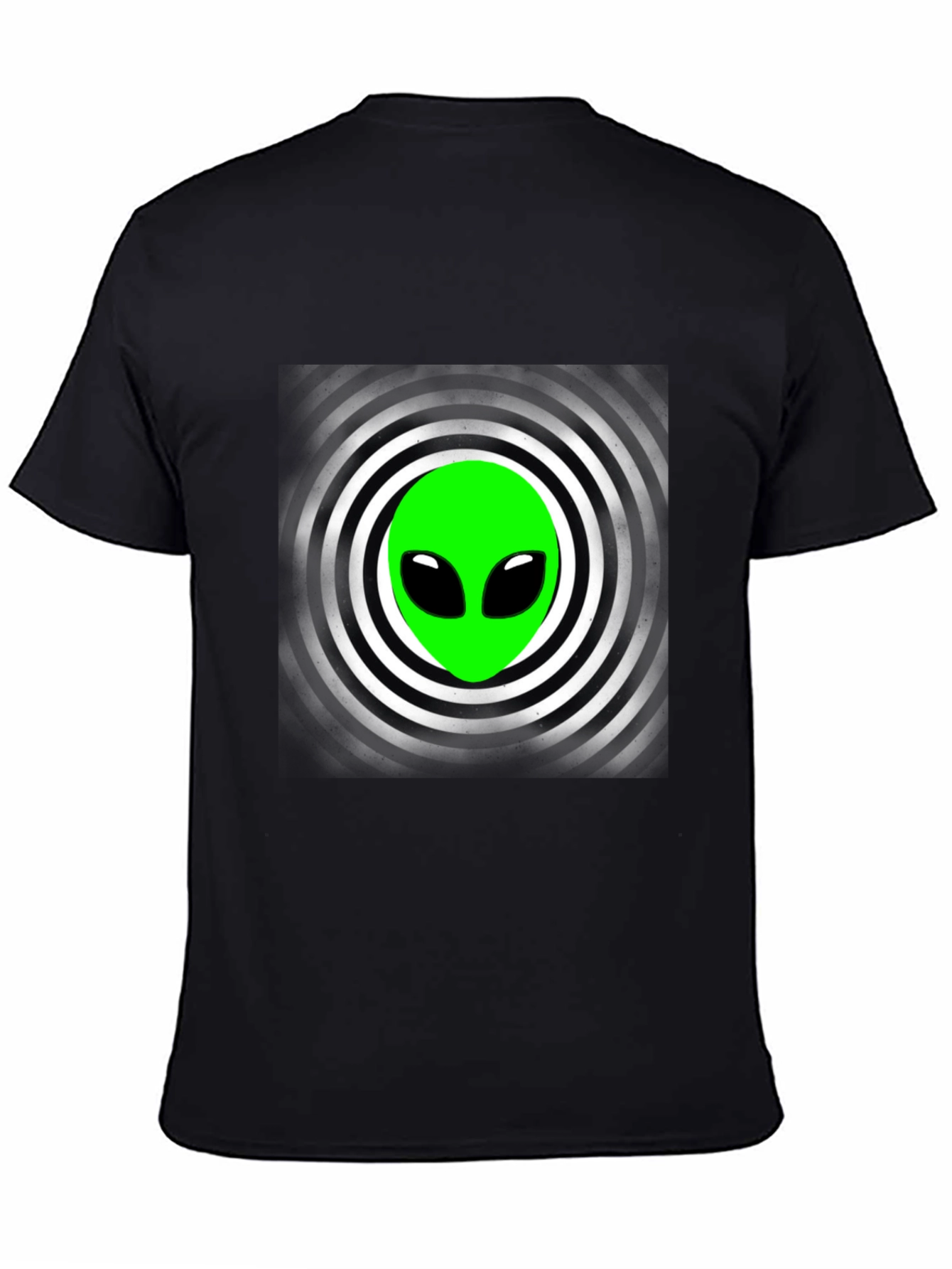 Alien Graphic T-Shirt - Black