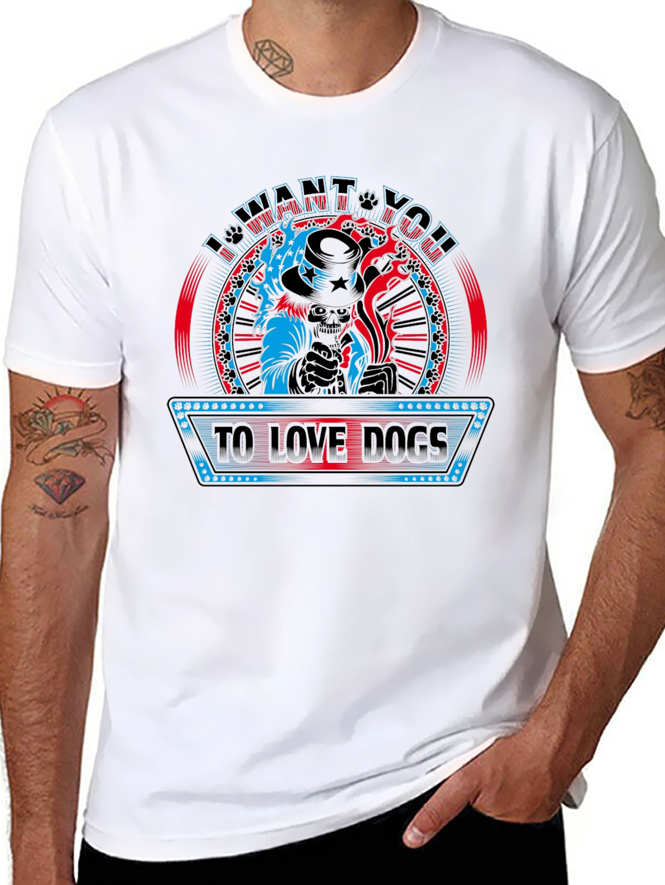 I Want YOU To Love Dogs T-Shirt