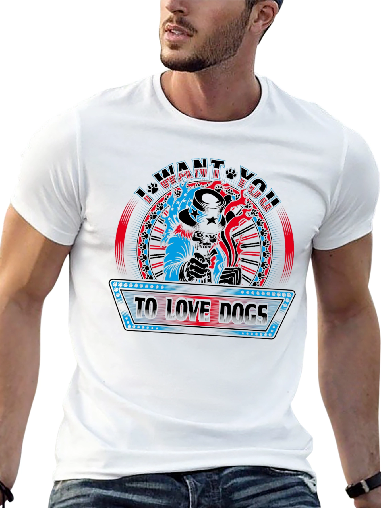 I Want YOU To Love Dogs T-Shirt