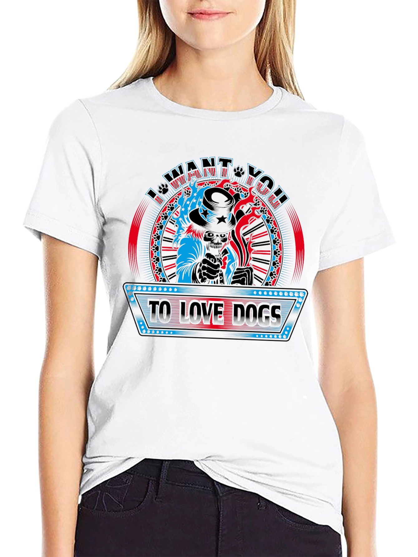 I Want YOU To Love Dogs T-Shirt