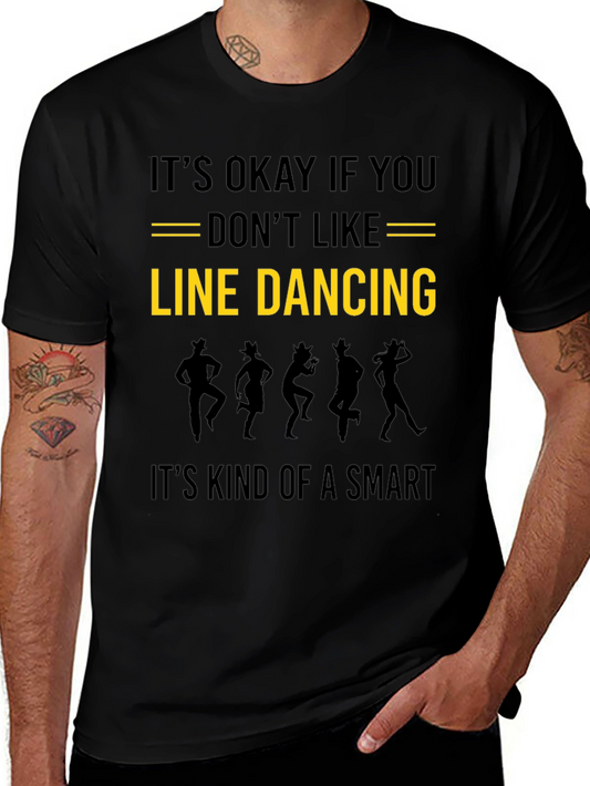 Line Dancing Smart Funny T-Shirt